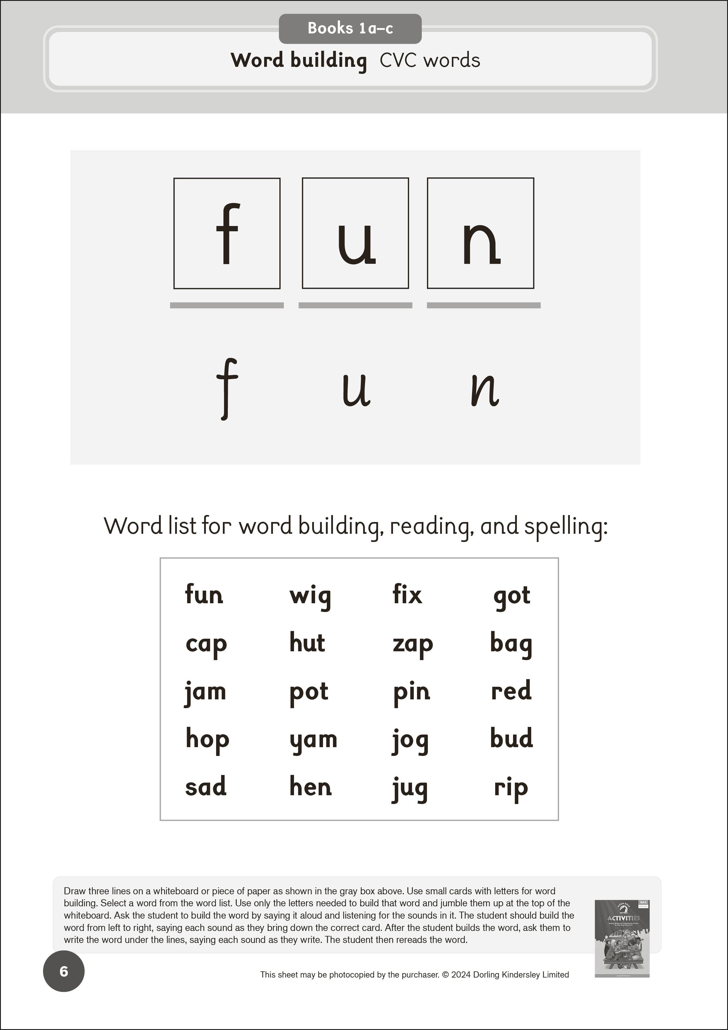 Phonic Books Moon Dogs Extras Set 2 Activities-Spread, Image, (PRHC, Design, Do, Not, Use)-1