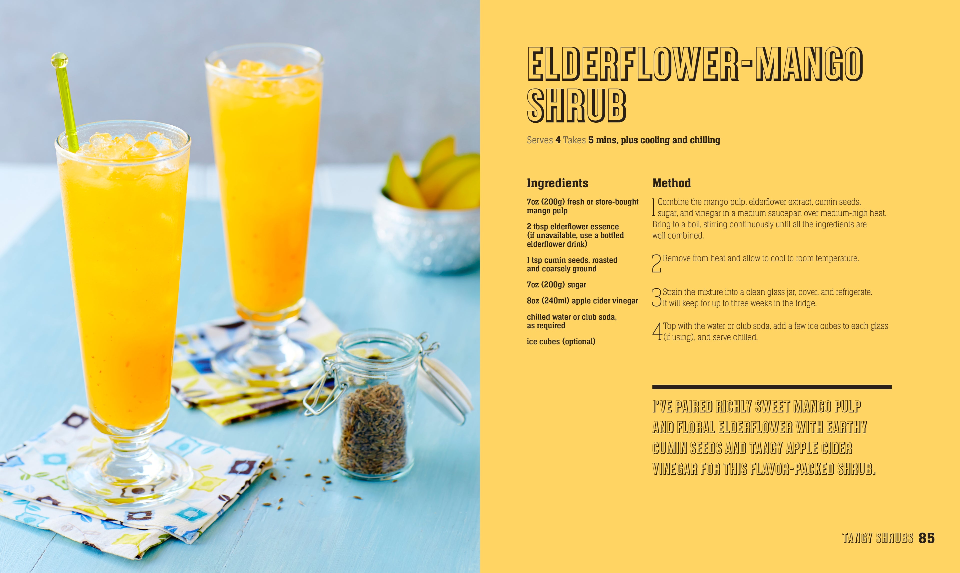 Mocktails, Punches, and Shrubs