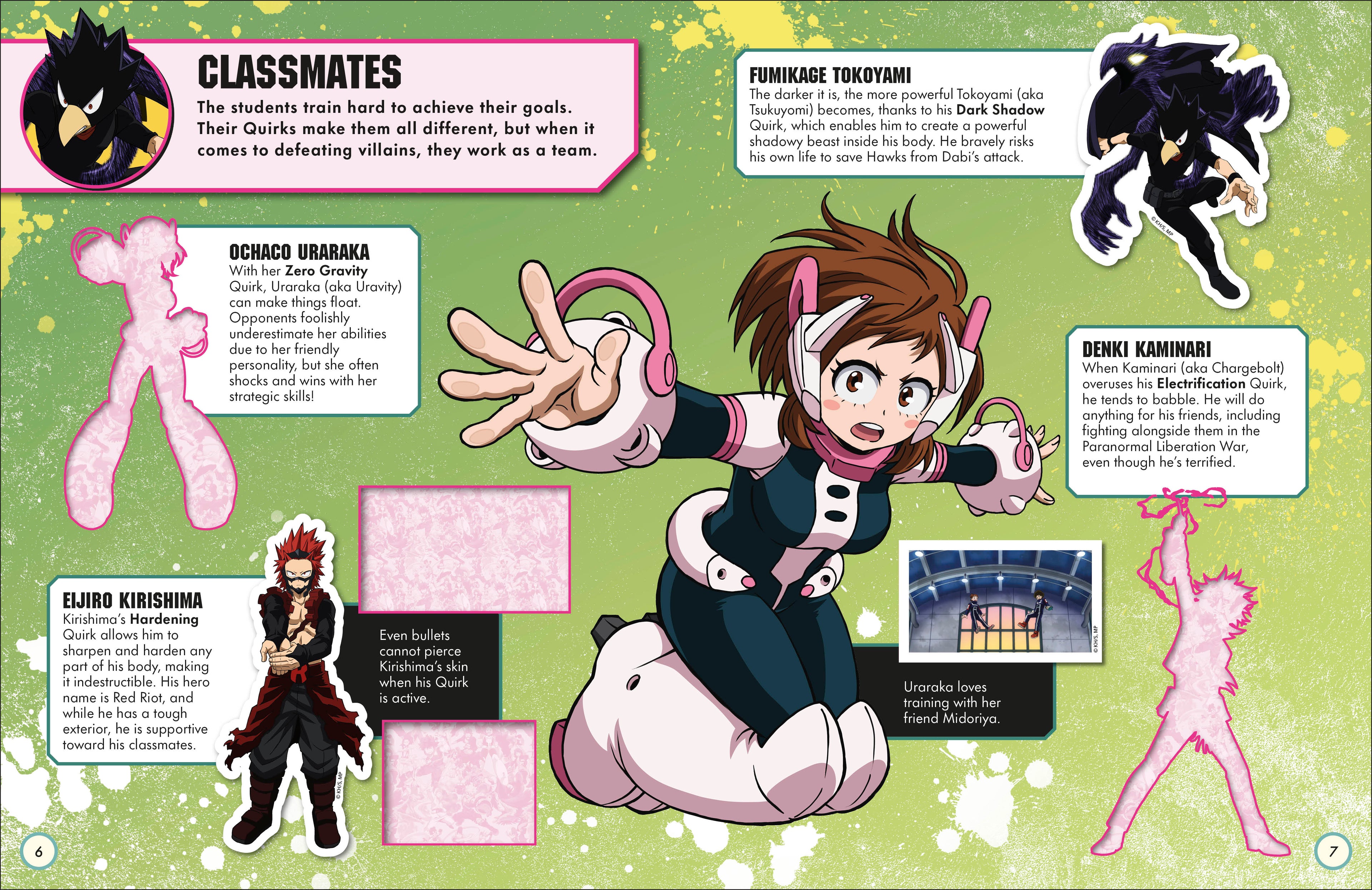 My Hero Academia Ultimate Sticker Collection-Spread, Image, (PRHC, Design, Do, Not, Use)-2