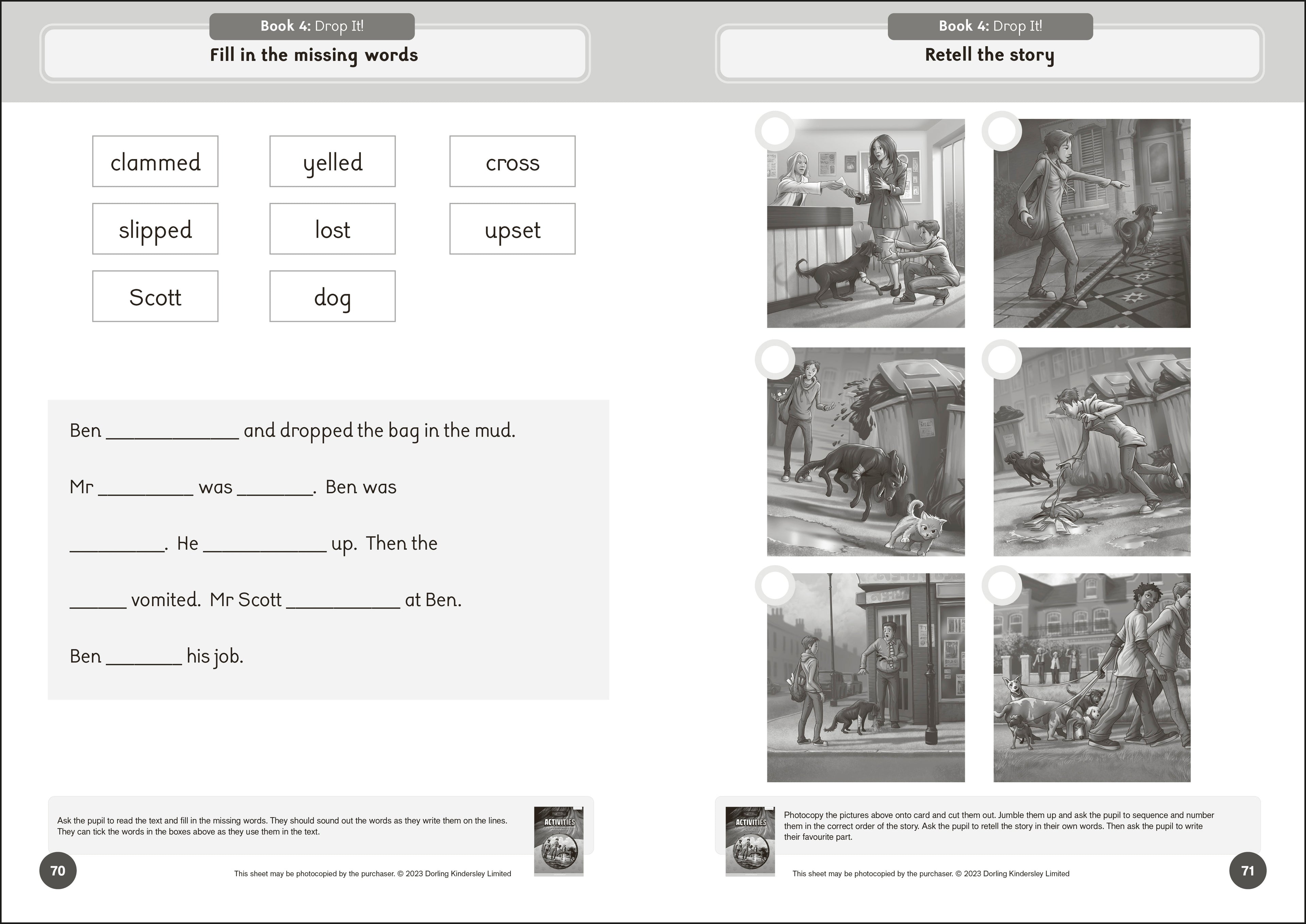 Phonic Books That Dog! Activities