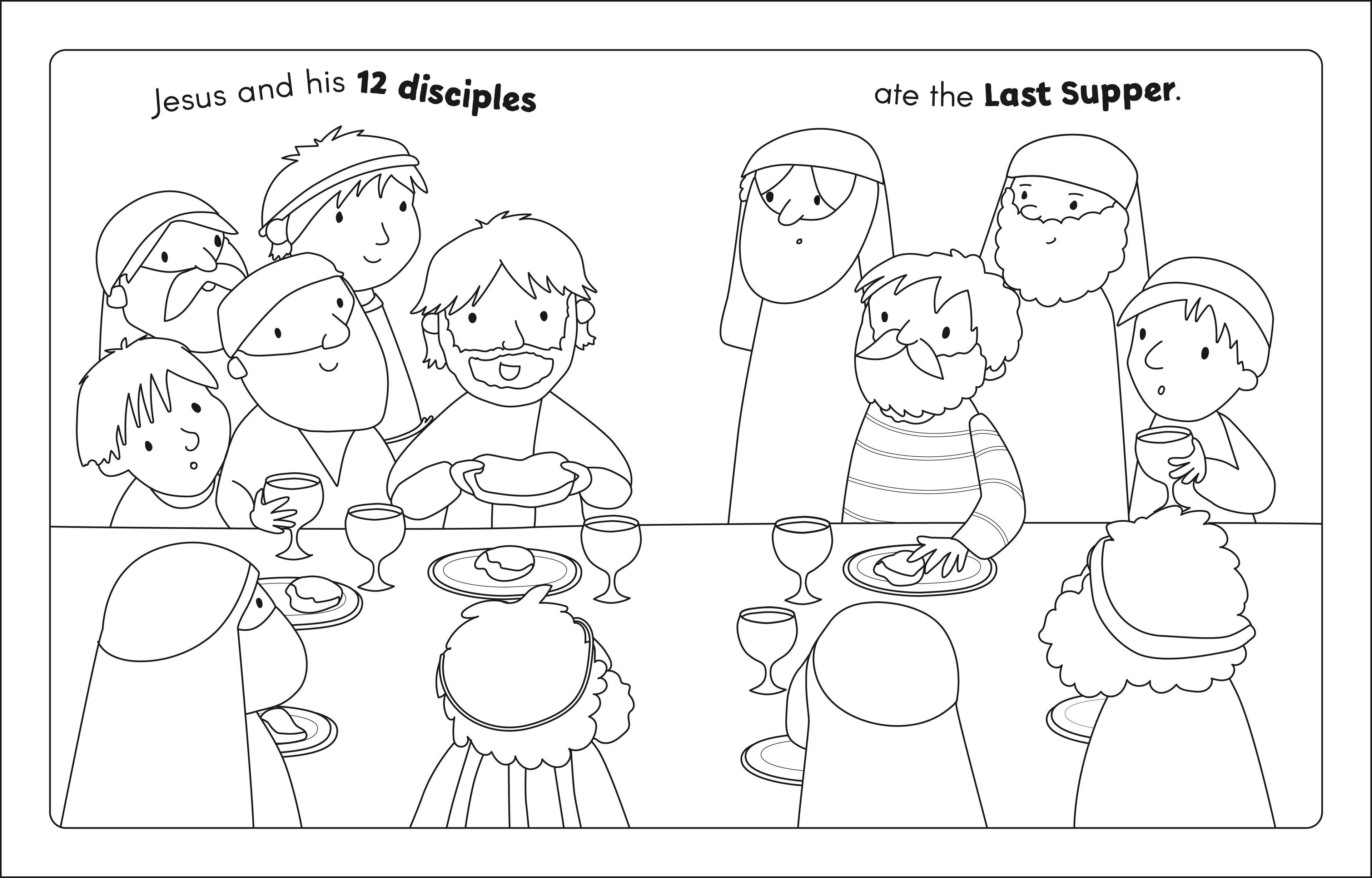 My Very First Bible Easter Coloring Book