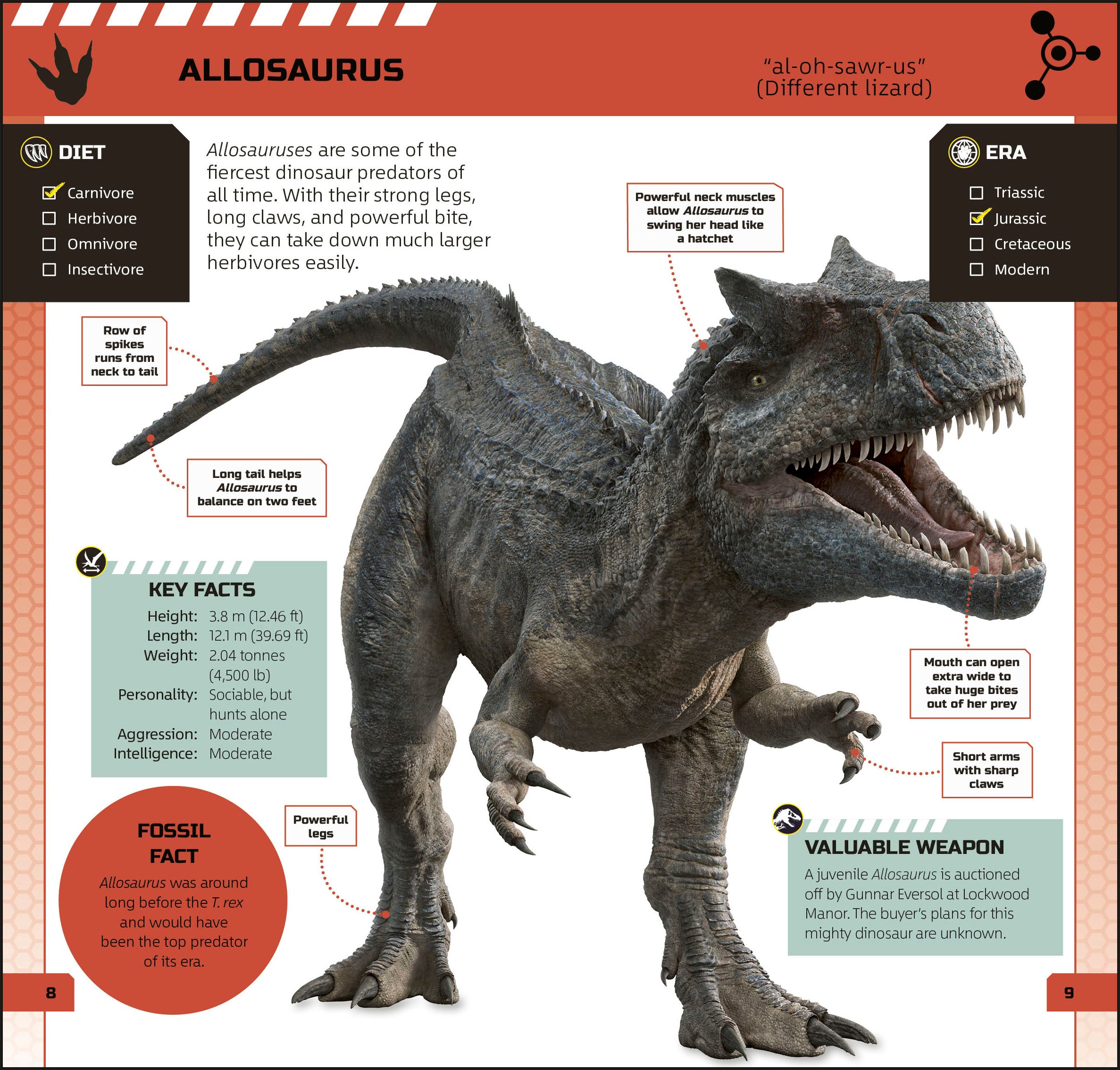 Jurassic World Pocket Expert – DK