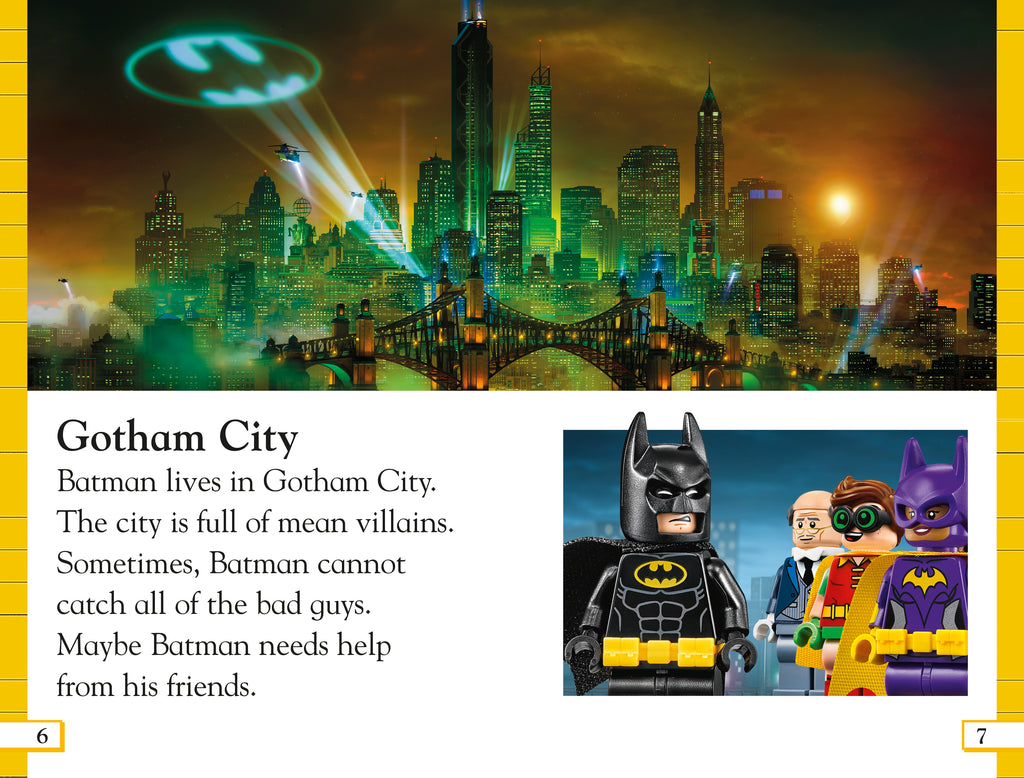 DK Readers L1: THE LEGO® BATMAN MOVIE Team Batman