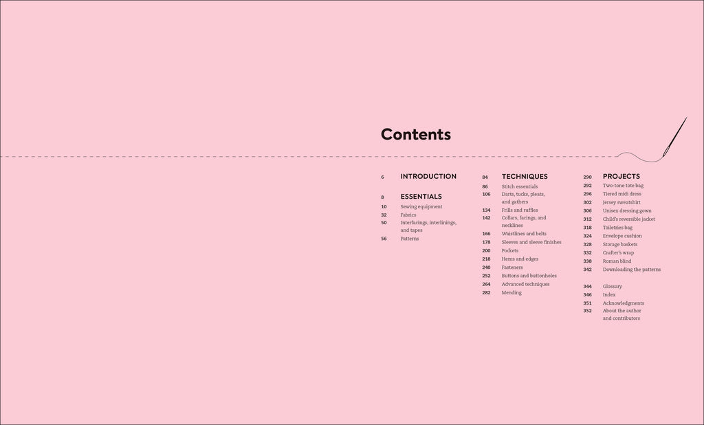 The Sewing Book (New Edition)-Spread, Image, (PRHC, Design, Do, Not, Use)-1