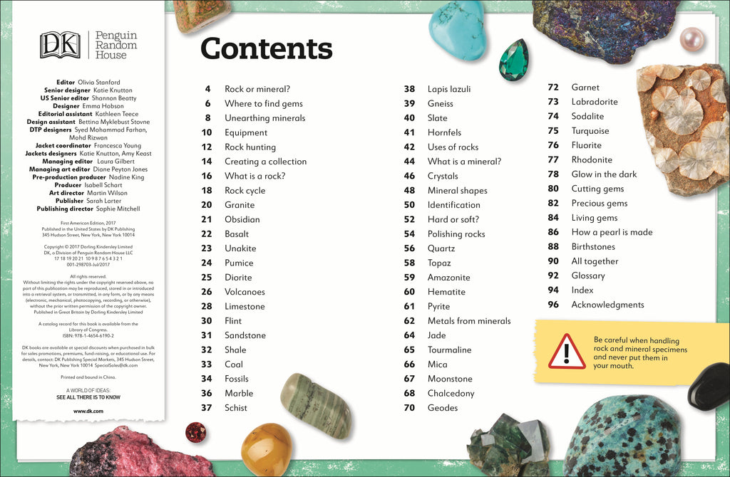 My Book of Rocks and Minerals