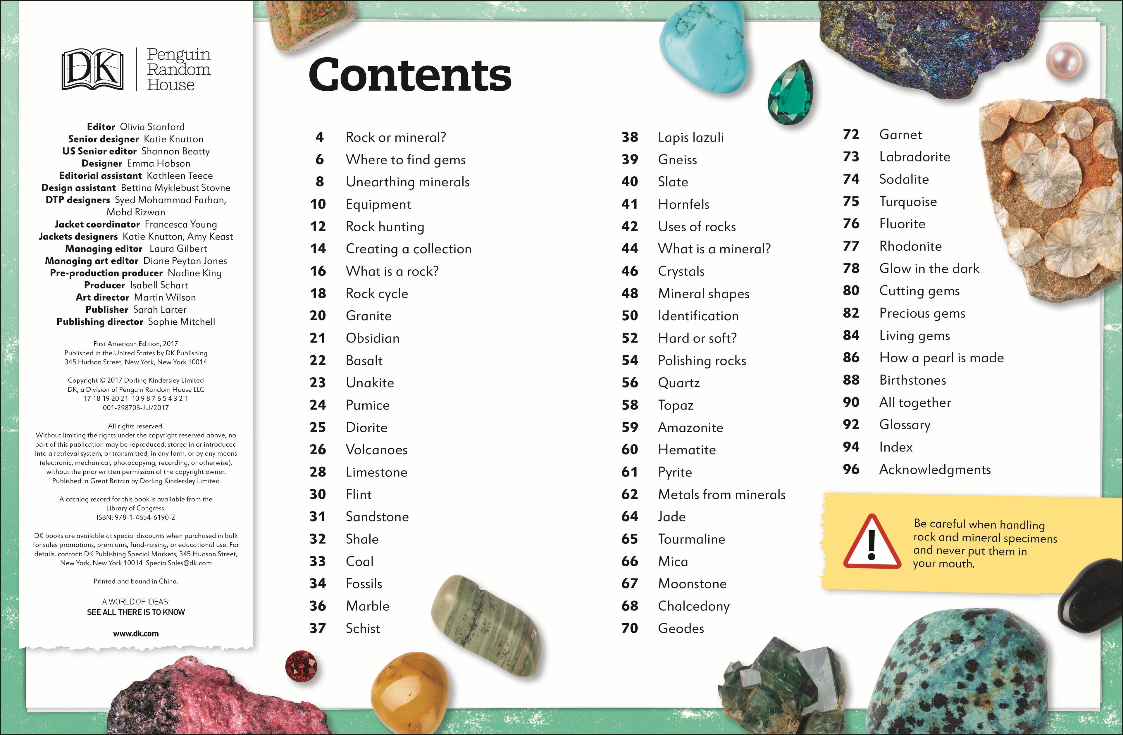 My Book of Rocks and Minerals
