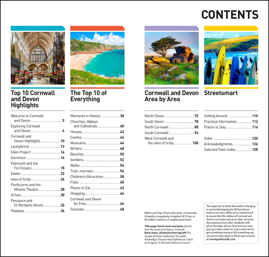 DK Top 10 Cornwall and Devon