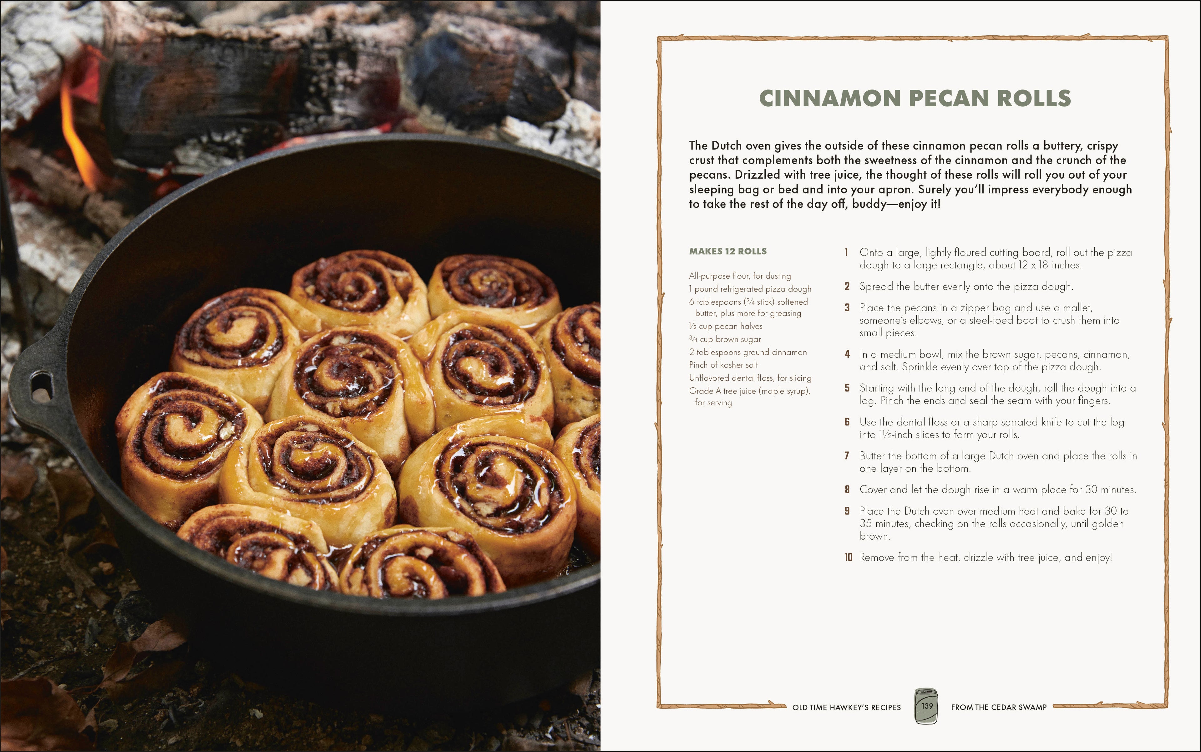 Old Time Hawkey's Recipes from the Cedar Swamp-Spread, Image, (PRHC, Design, Do, Not, Use)-6