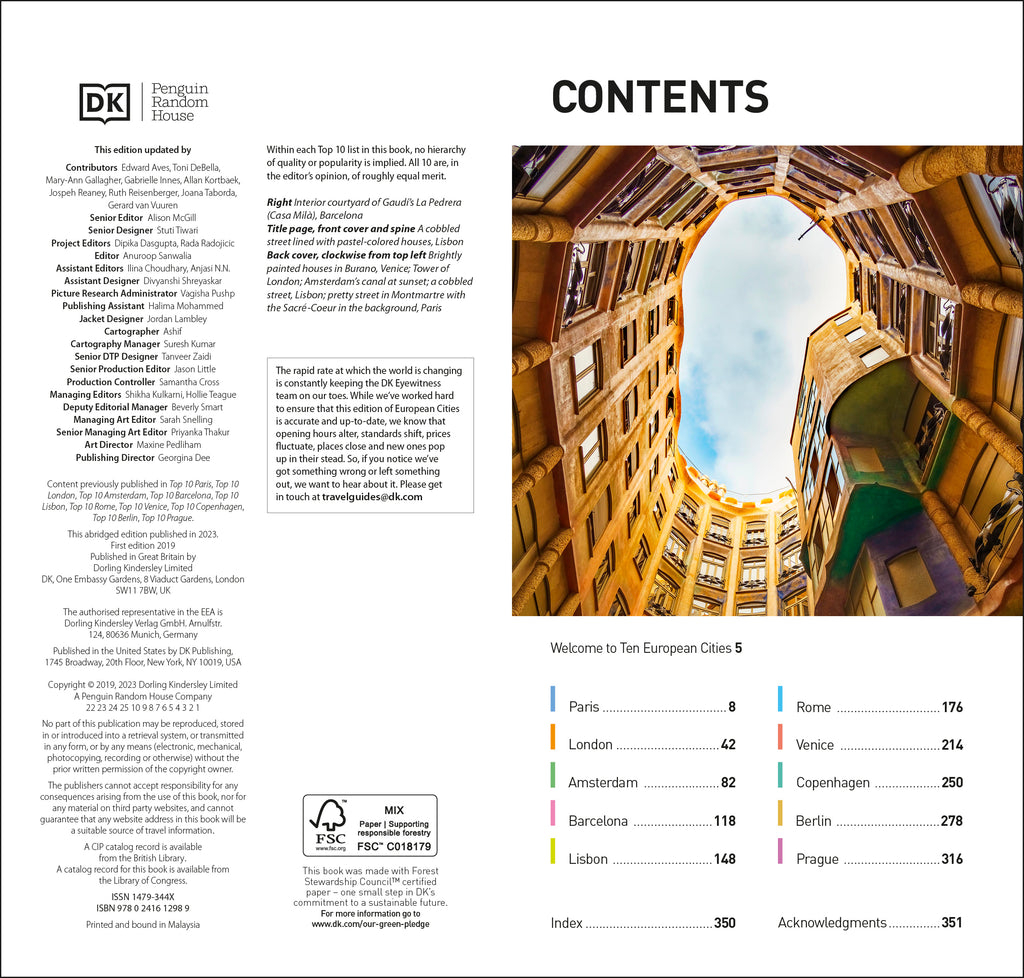 DK Top 10 European Cities