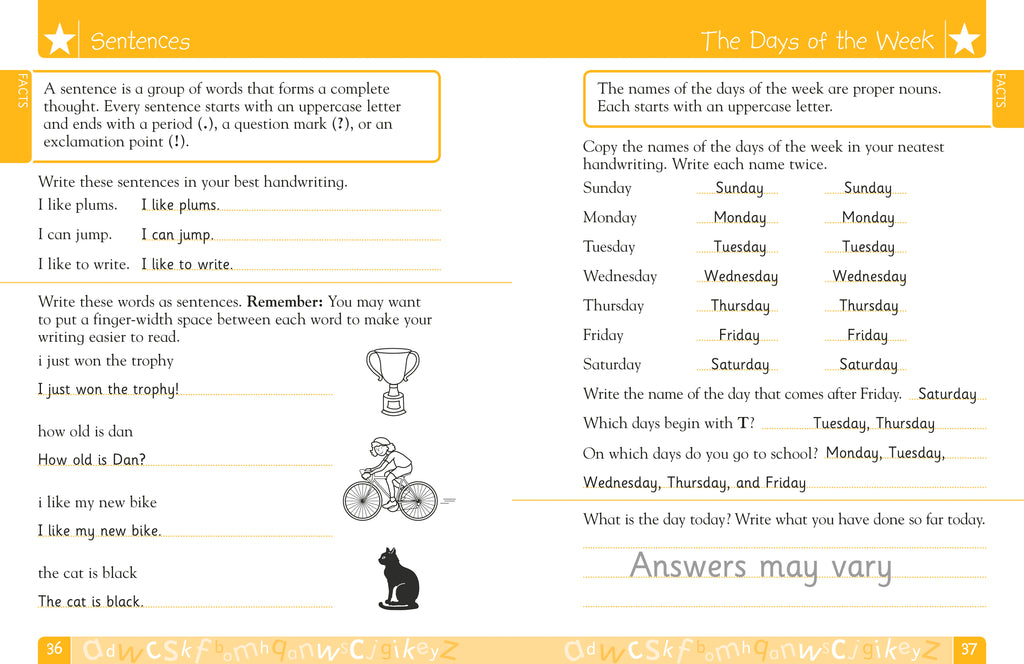 DK Workbooks: Handwriting: Printing, Kindergarten