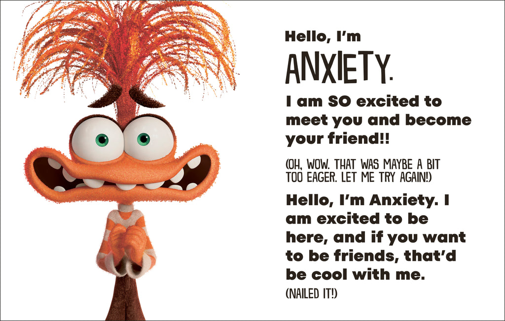 Disney Inside Out 2 Hello, I'm Anxiety