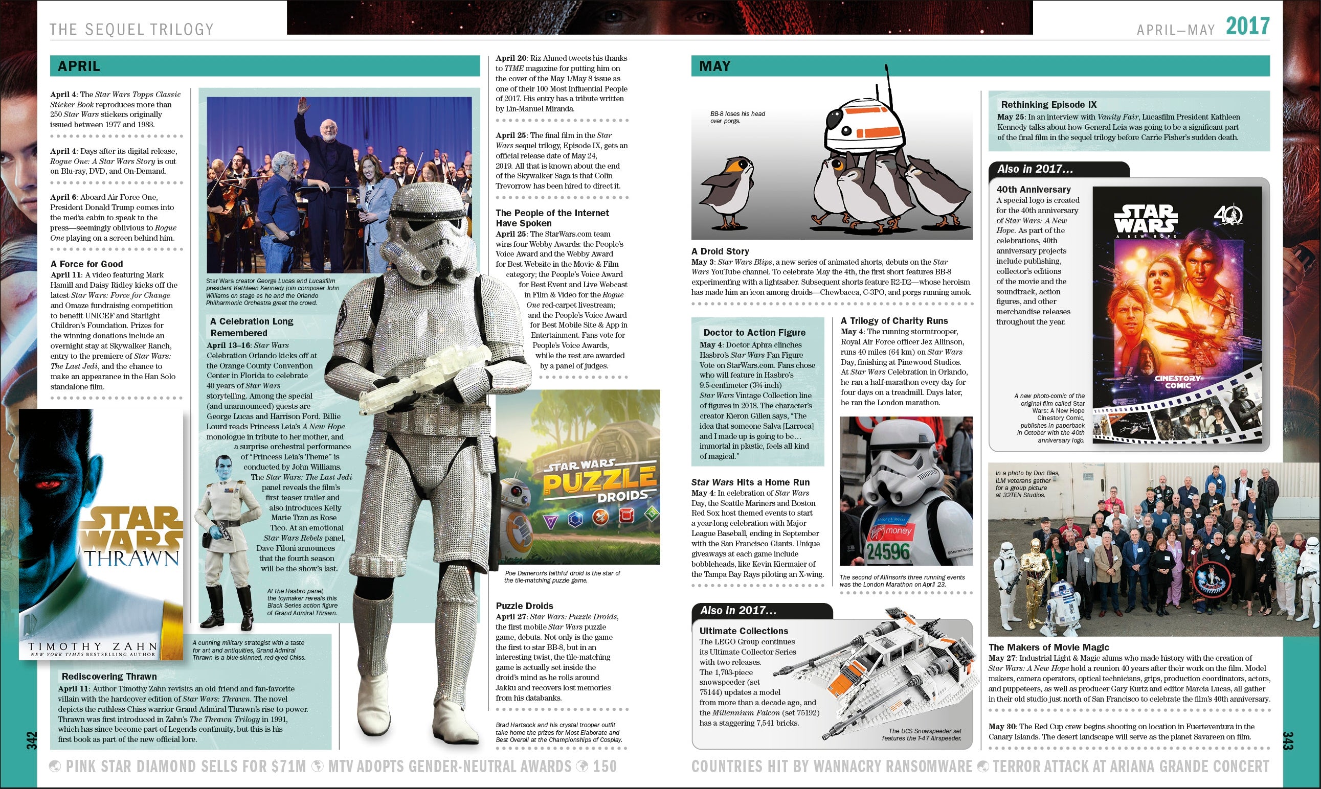 アート・デザイン・音楽 STAR WARS YEAR BY YEAR Star Wars Year by Year – DK