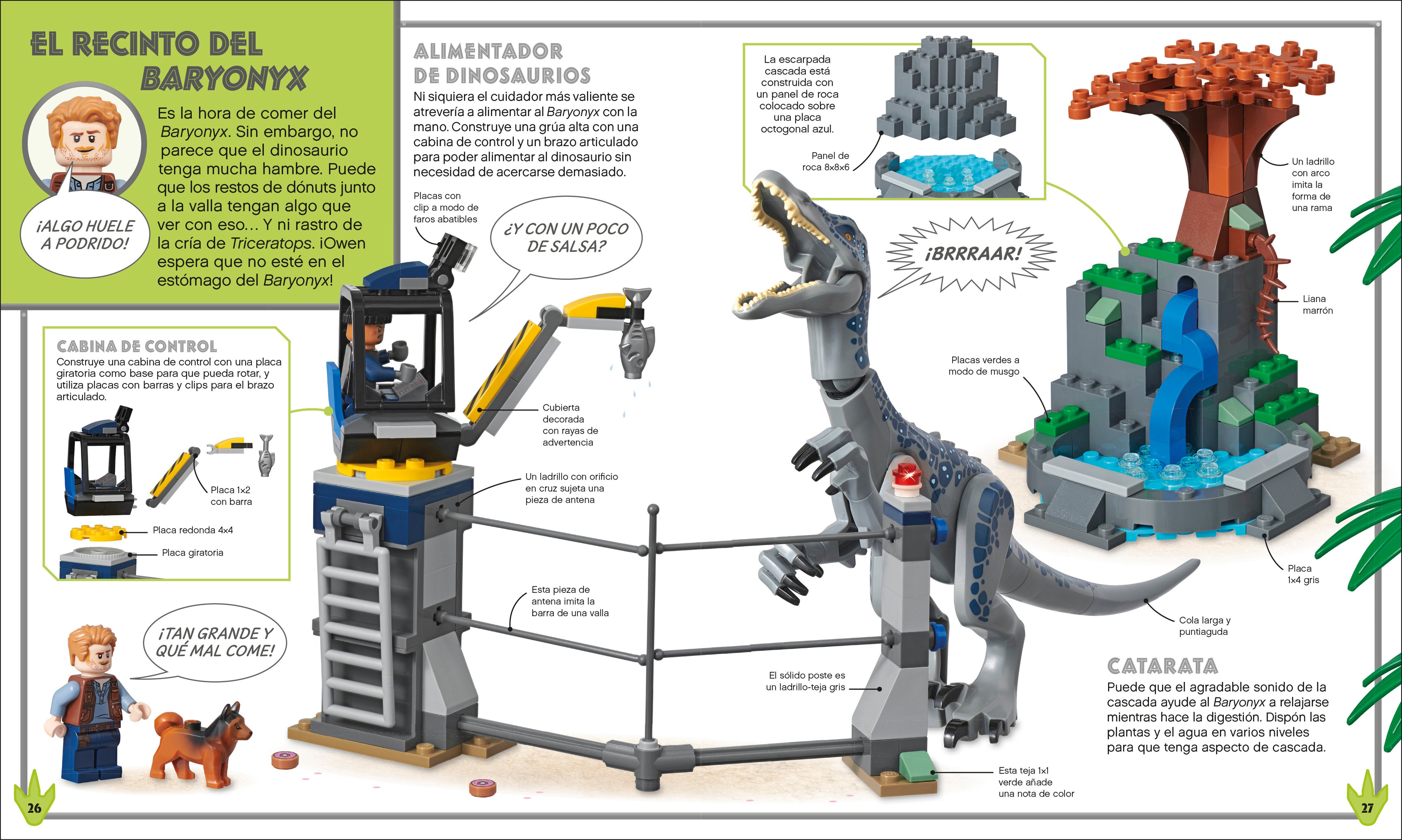 LEGO Jurassic World Construye tu propia aventura (Build Your Own Adventure)-Spread, Image, (PRHC, Design, Do, Not, Use)-6