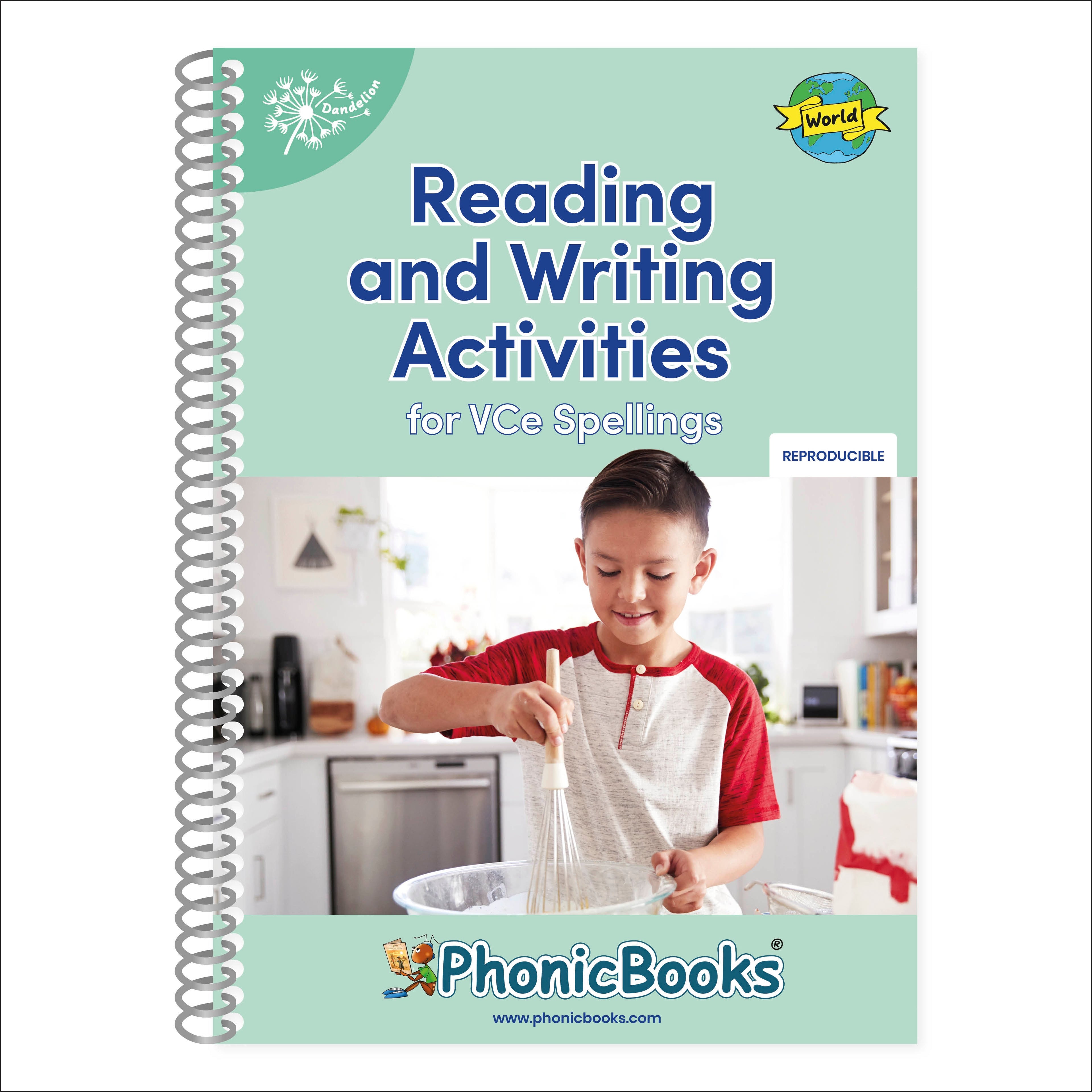 Phonic Books Dandelion World VCe Spellings Activities jacket image