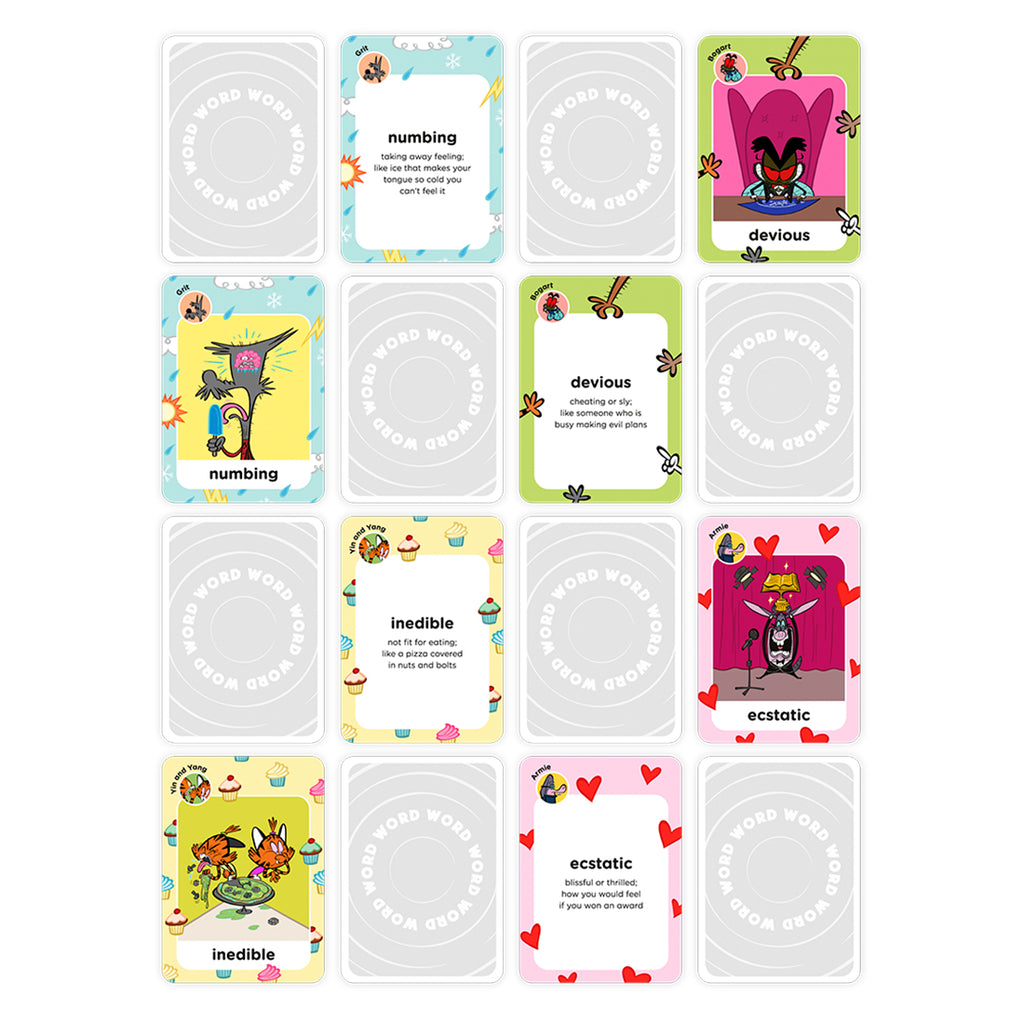 Mrs Wordsmith Vocabularious Card Game 3rd - 5th Grades-Spread, Image, (PRHC, Design, Do, Not, Use)-3