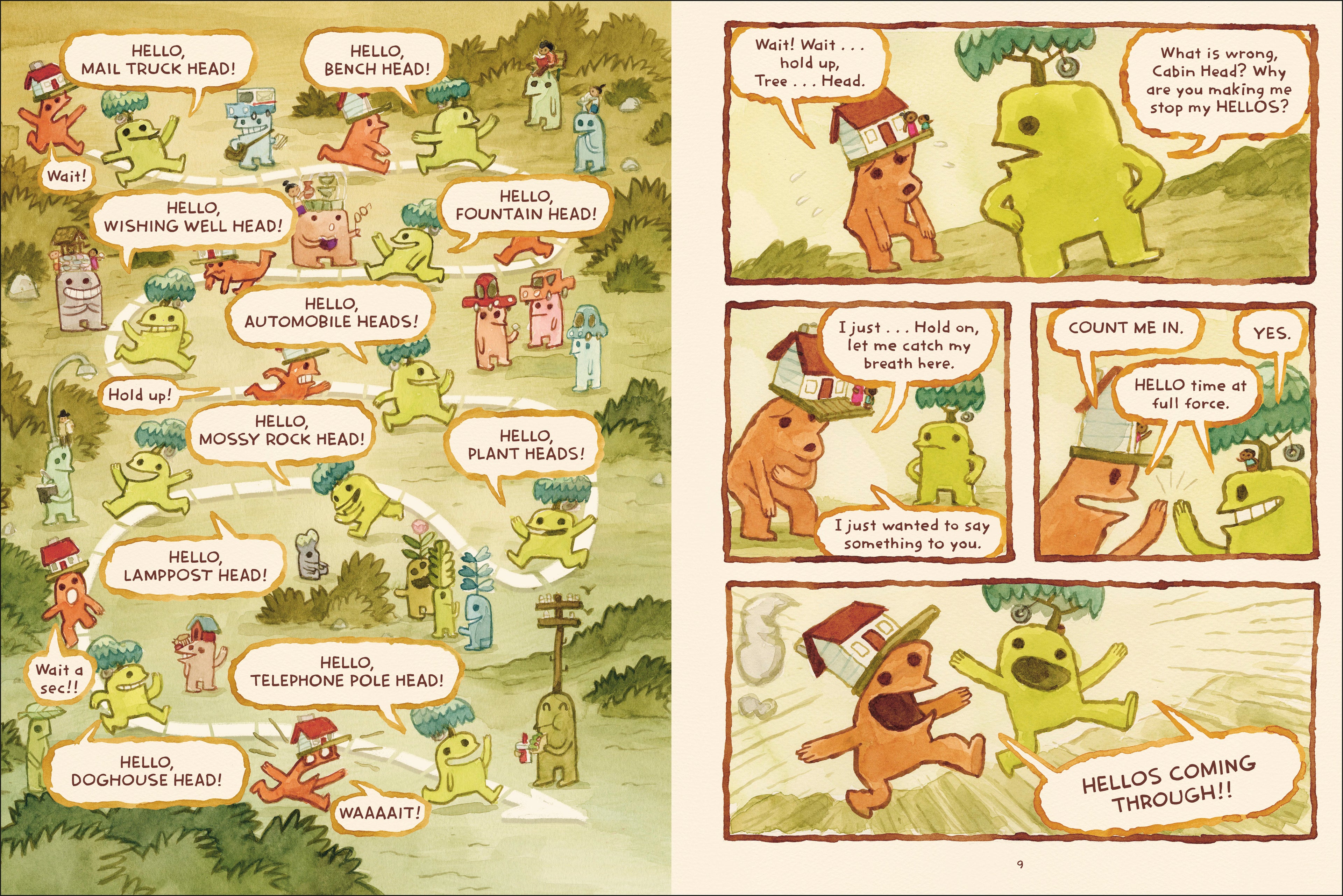 Cabin Head and Tree Head