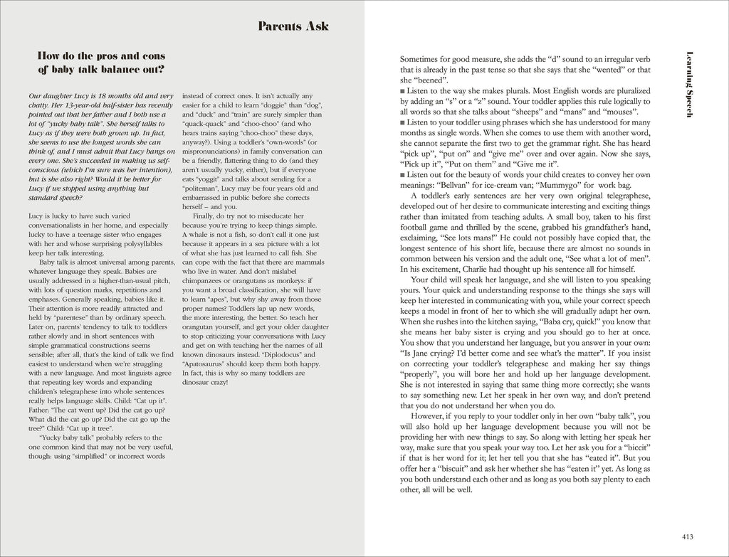 Your Baby and Child-spread image