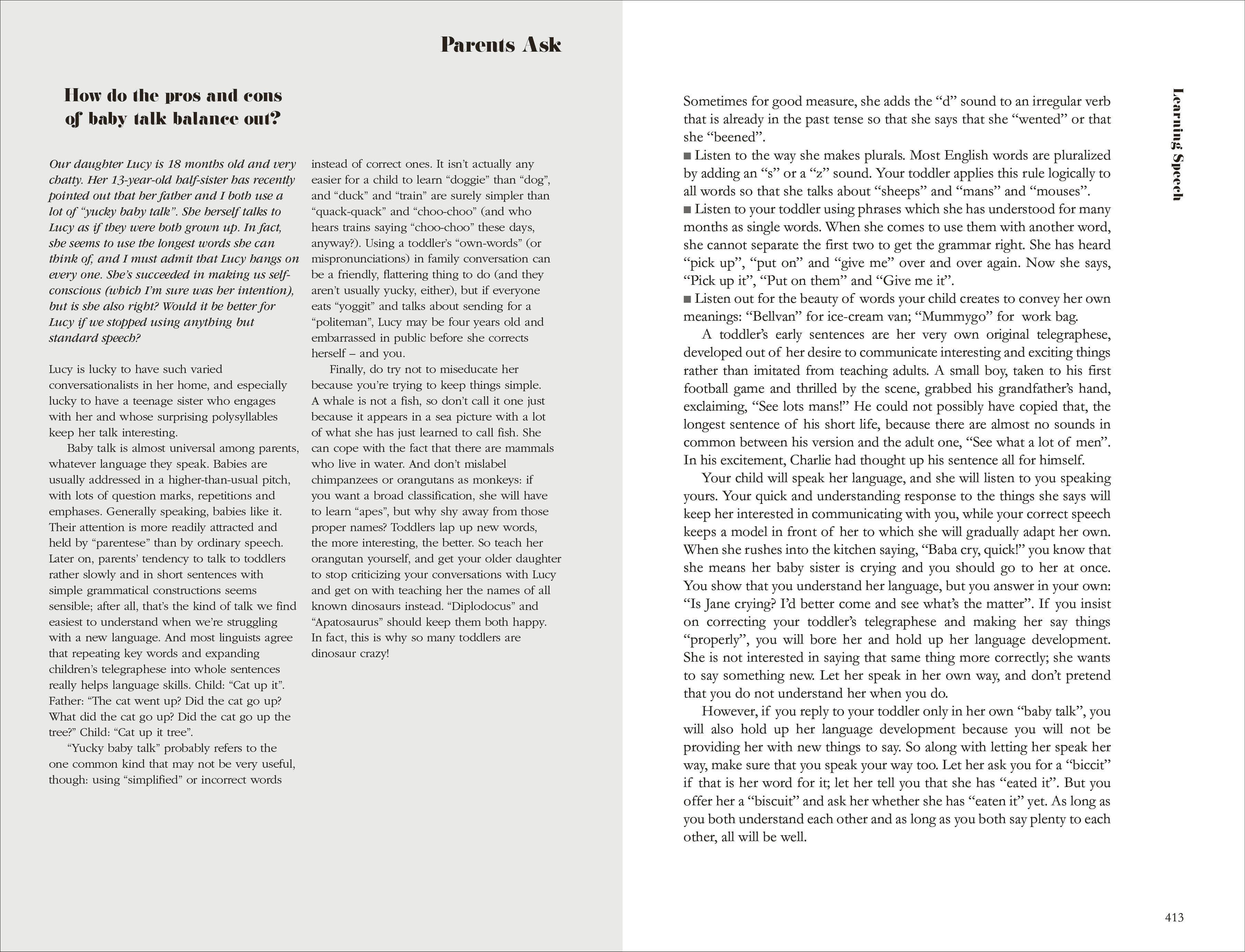 Your Baby and Child-spread image