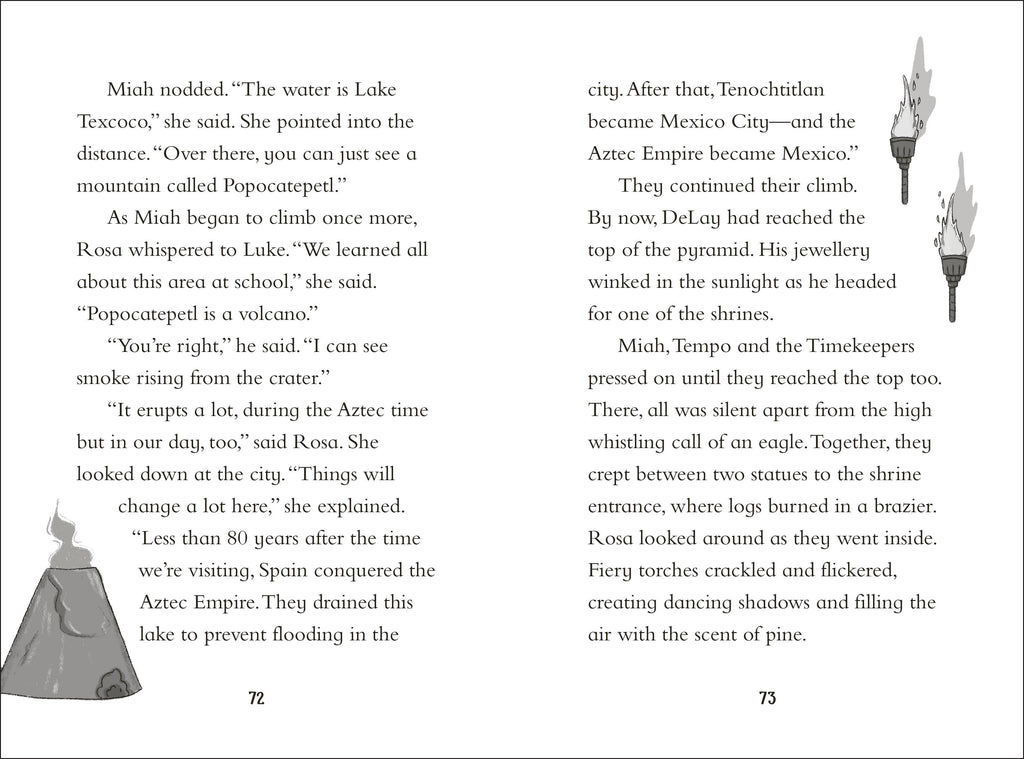 The Timekeepers: The Aztec Adventure-Spread, Image, (PRHC, Design, Do, Not, Use)-5