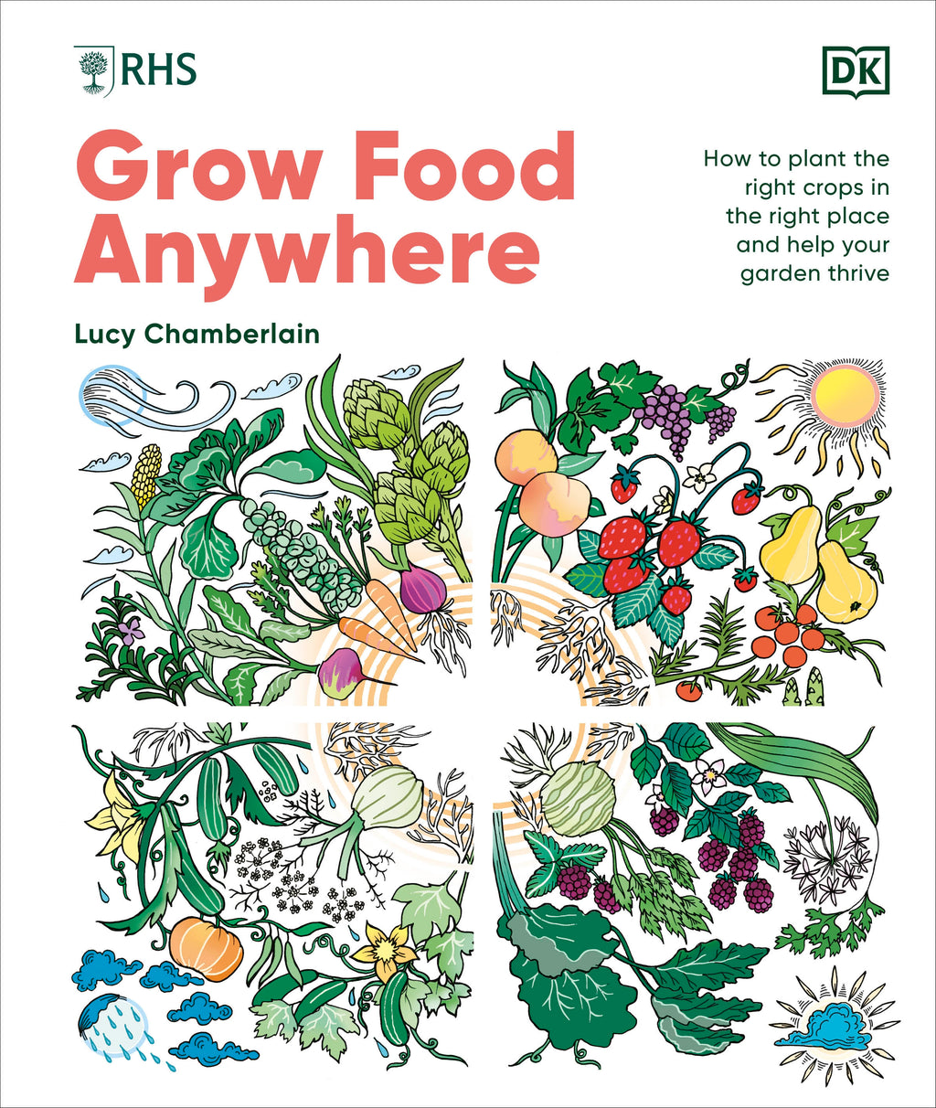 RHS Grow Food Anywhere- book cover