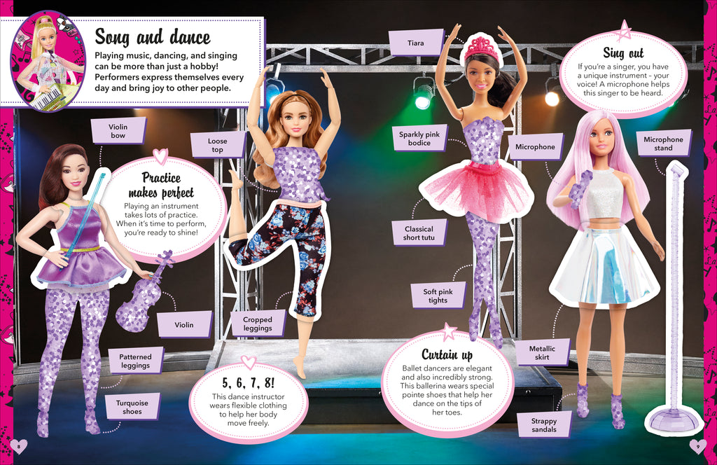 Barbie Dress Up Ultimate Sticker Collection-Spread, Image, (PRHC, Design, Do, Not, Use)-1