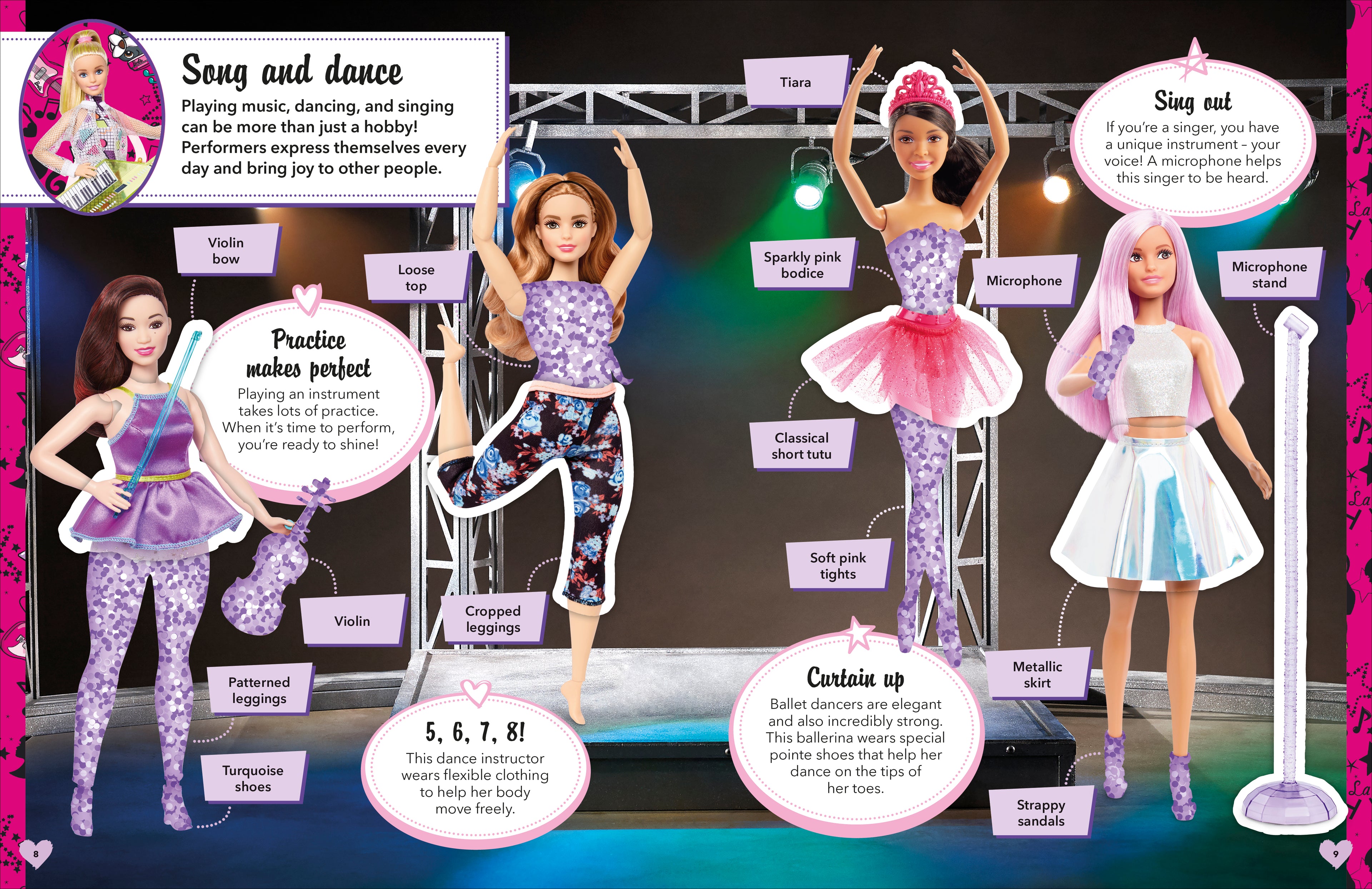 Barbie Dress Up Ultimate Sticker Collection-Spread, Image, (PRHC, Design, Do, Not, Use)-1