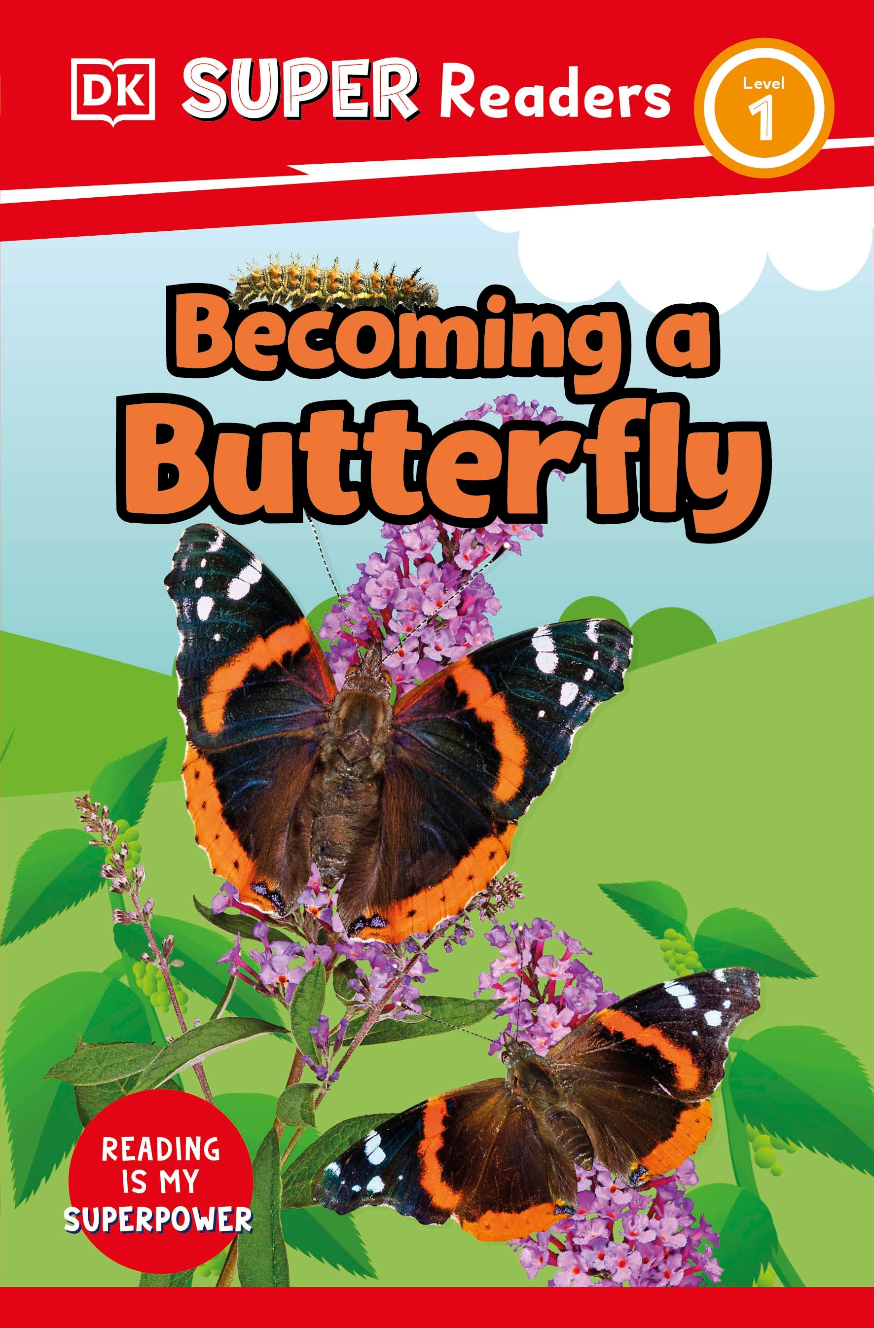 9780241602959-DK Super Readers Level 1 Becoming a Butterfly-Jacket Image