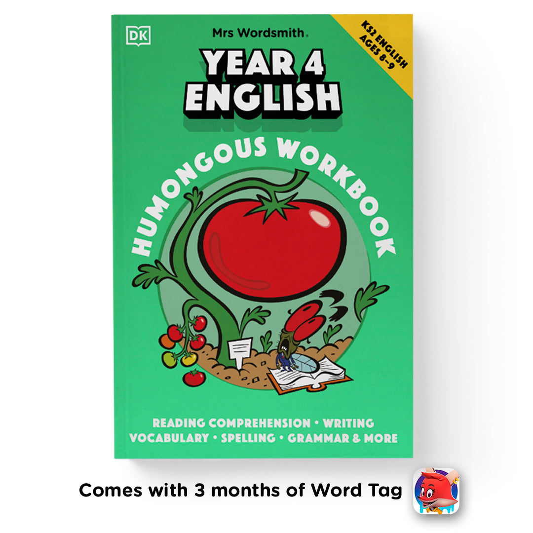 Mrs Wordsmith Year 4 English Humungous Workbook, Ages 8–9 (Key Stage 2)