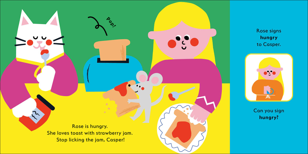 Rose Signs Good Morning!