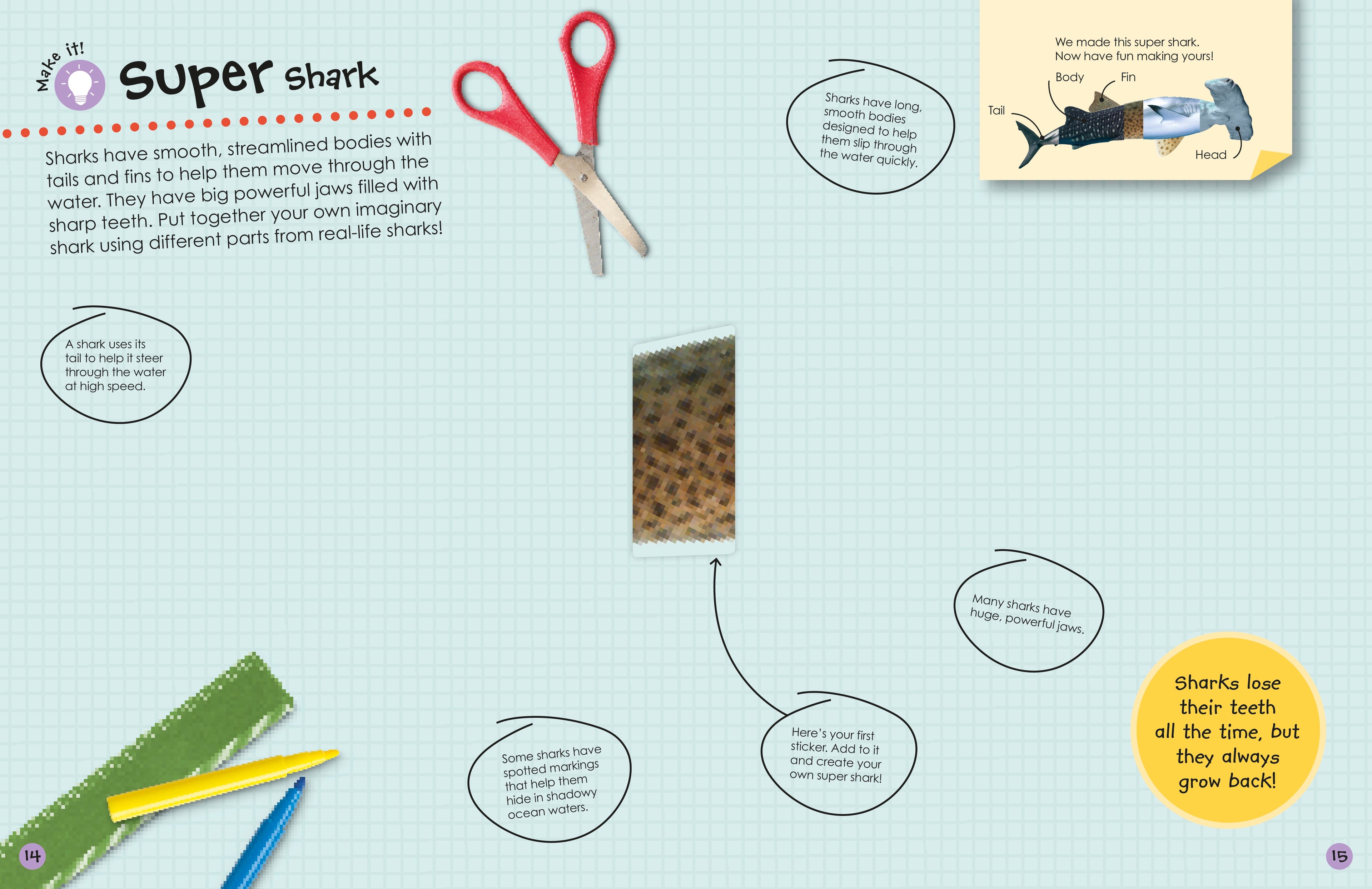 Ultimate Sticker Book: Sharks