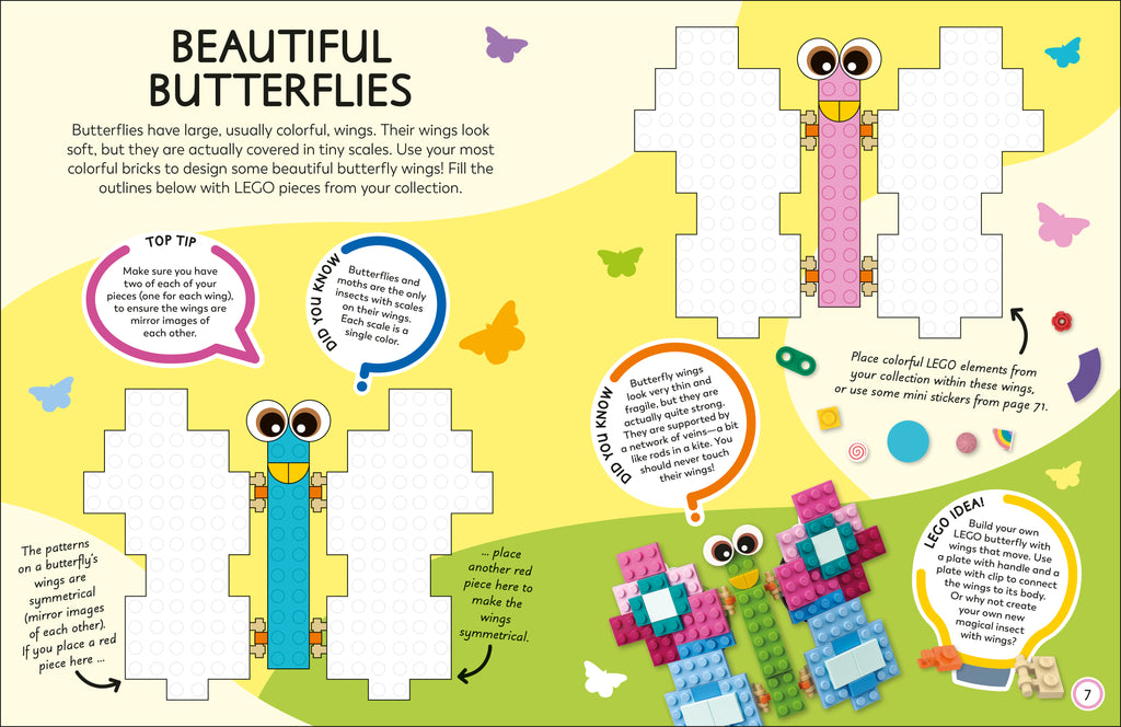 LEGO Ideas Activity Book Animals-Spread, Image, (PRHC, Design, Do, Not, Use)-1