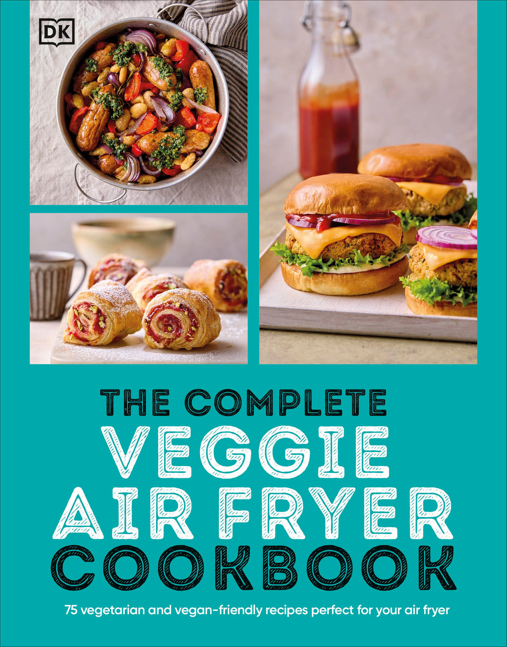 The Complete Veggie Air Fryer Cookbook-book cover