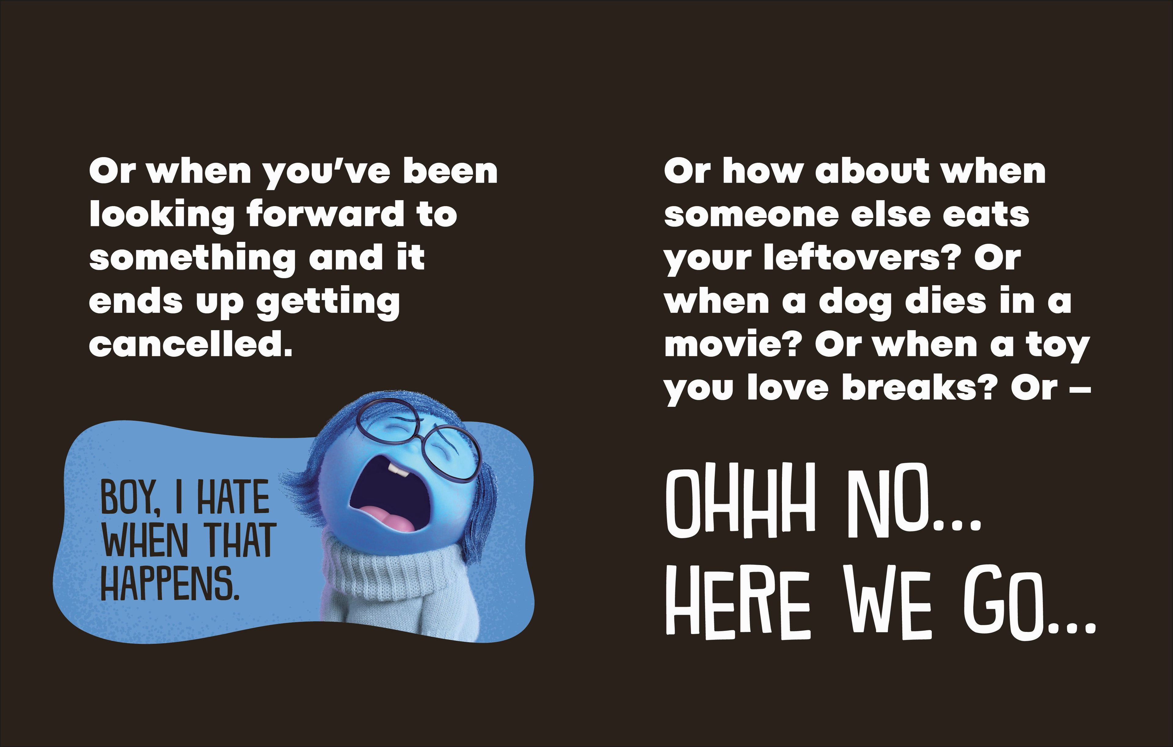 Disney Inside Out 2 Hello, I'm Sadness