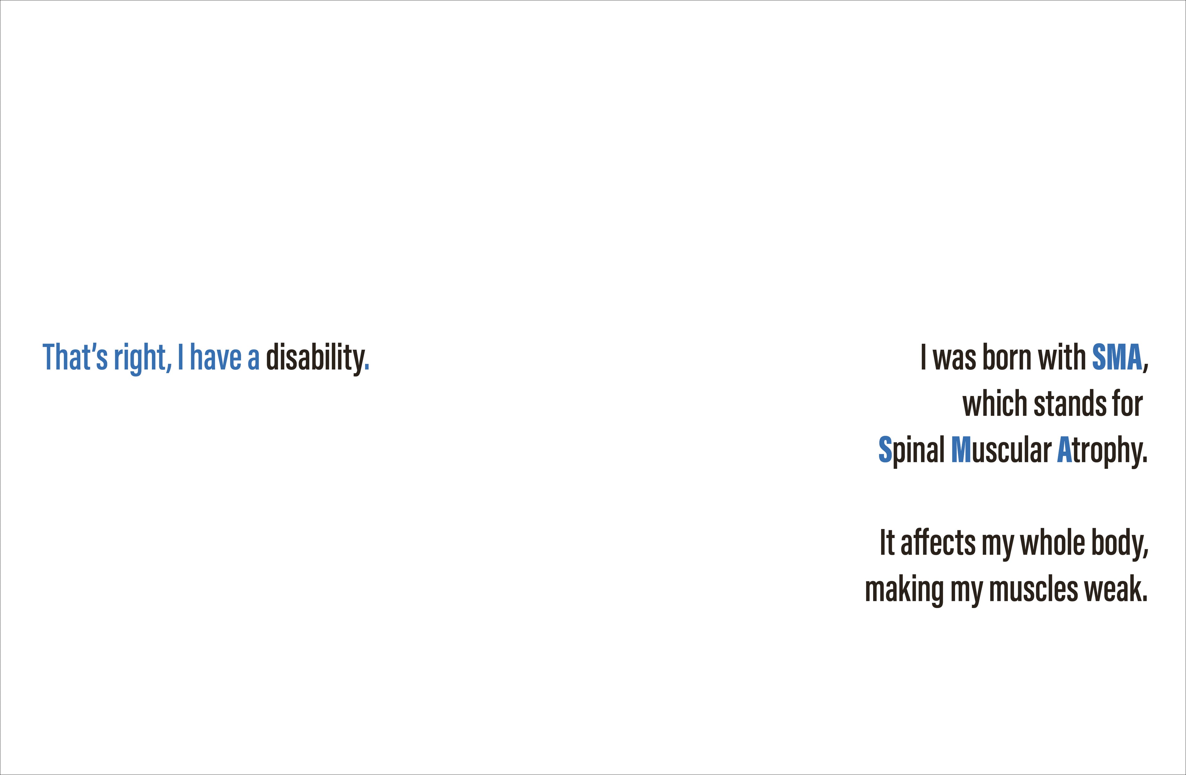 A Kids Book About Disability