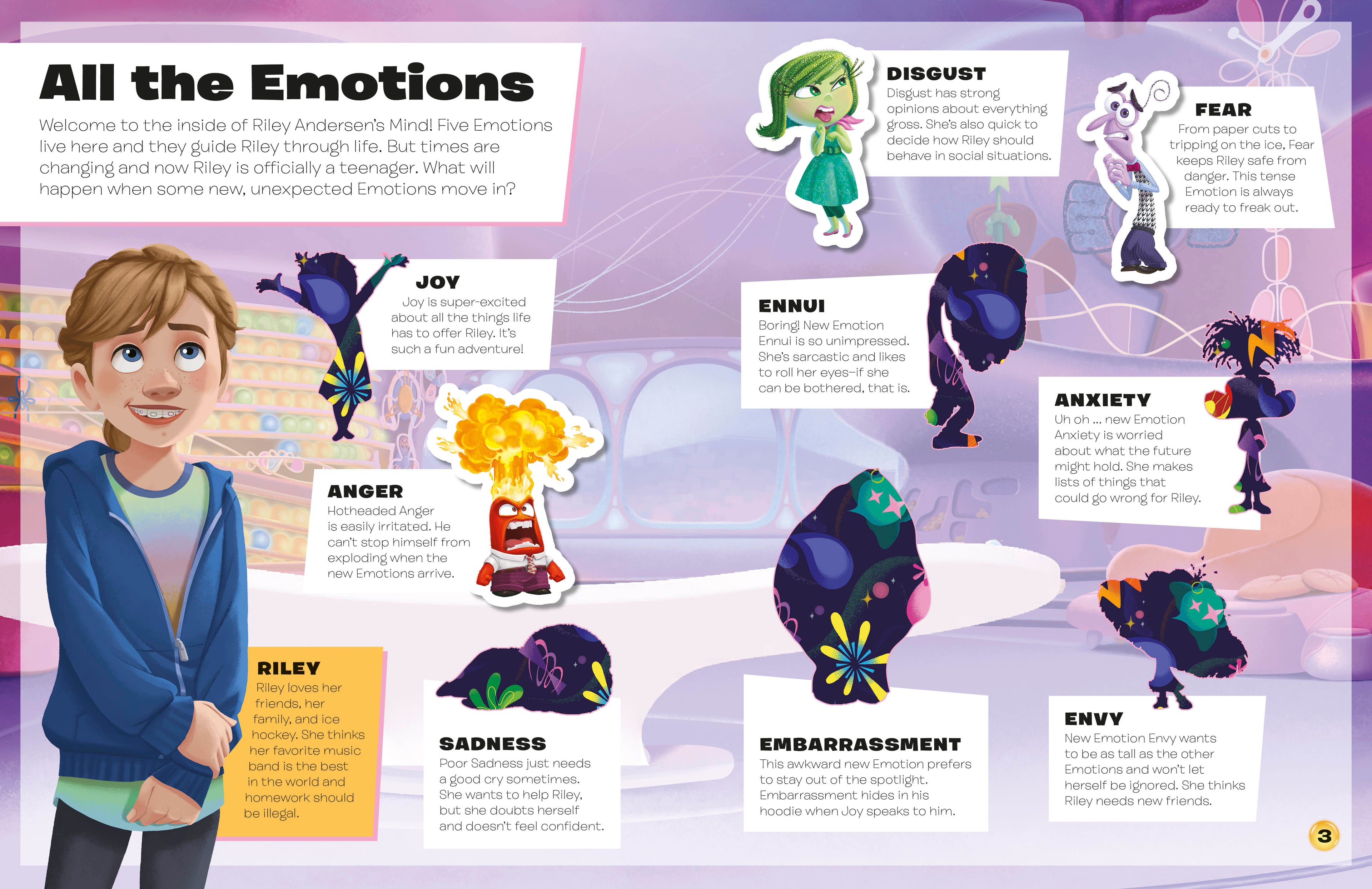 Disney Pixar Inside Out 2 Ultimate Sticker Book-Spread, Image, (PRHC, Design, Do, Not, Use)-1