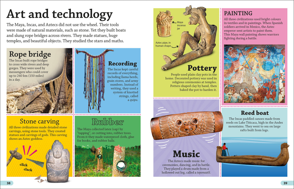 DKfindout! Maya, Incas, and Aztecs