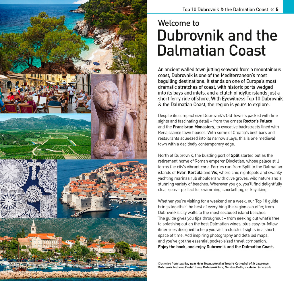 DK Top 10 Dubrovnik and the Dalmatian Coast