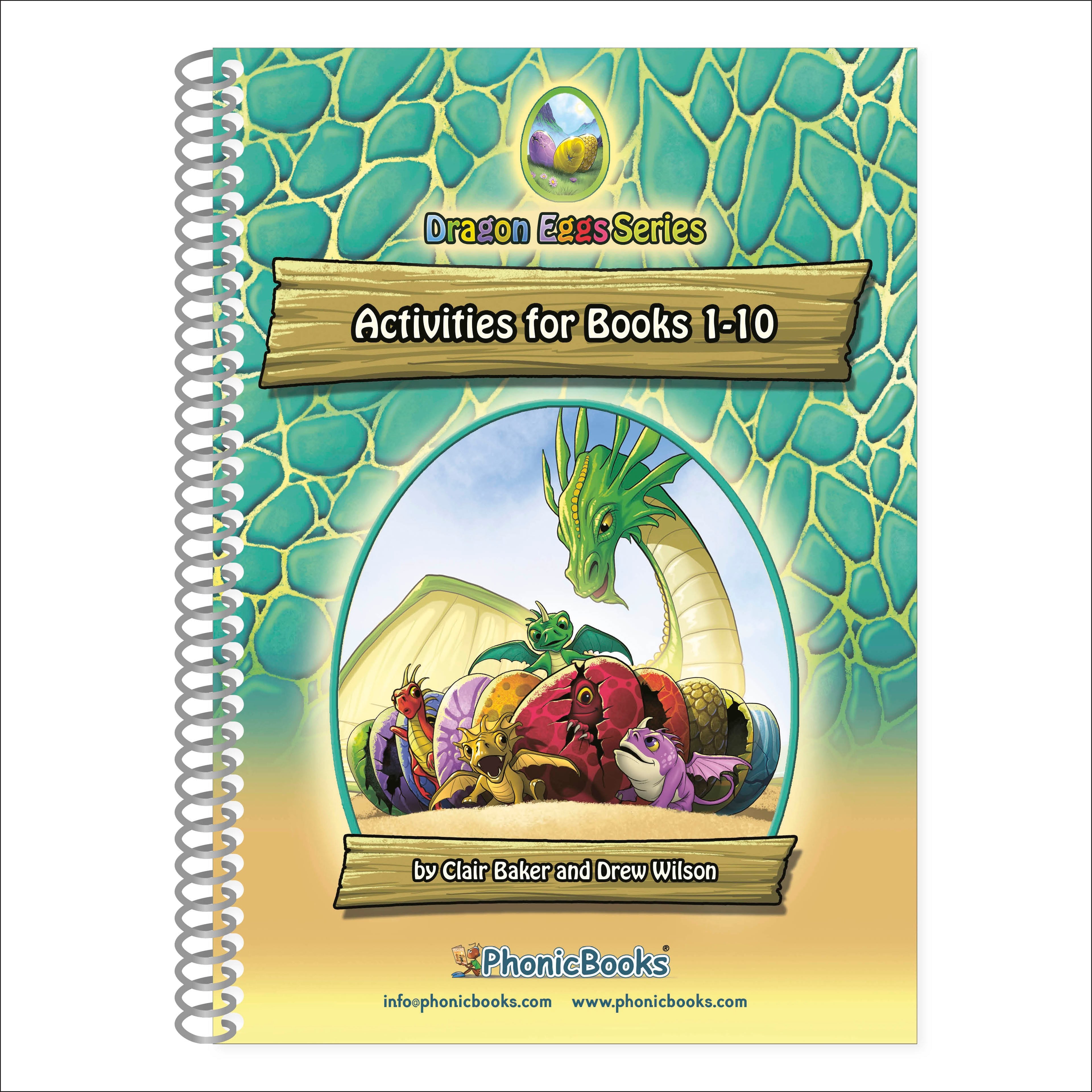 Phonic Books Dragon Eggs Activities jacket