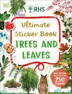 RHS Ultimate Sticker Book Trees and Leaves-book cover