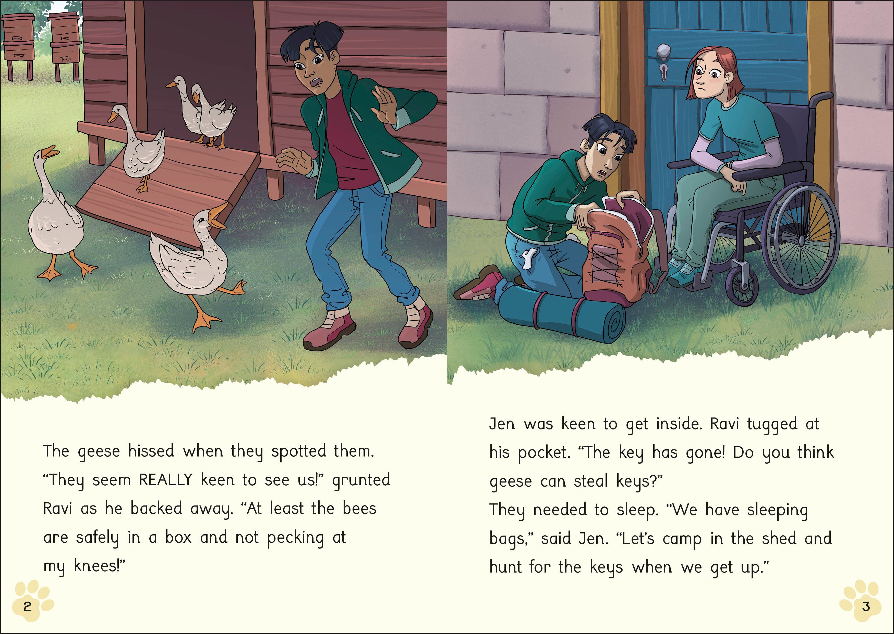 Phonic Books Pet Sitters-Spread, Image, (PRHC, Design, Do, Not, Use)-2