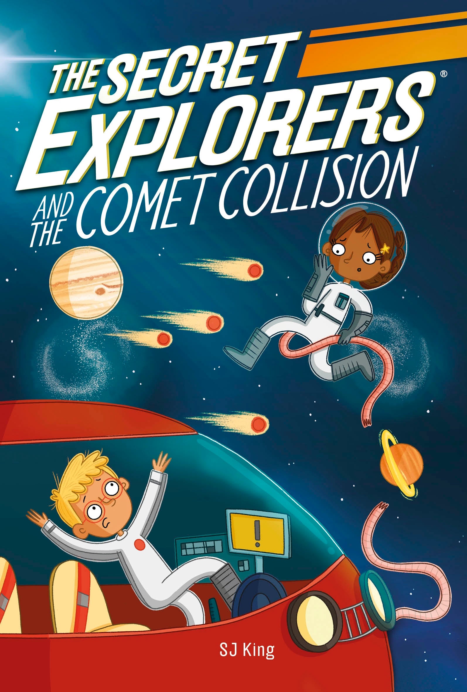 The Secret Explorers and the Comet Collision jacket