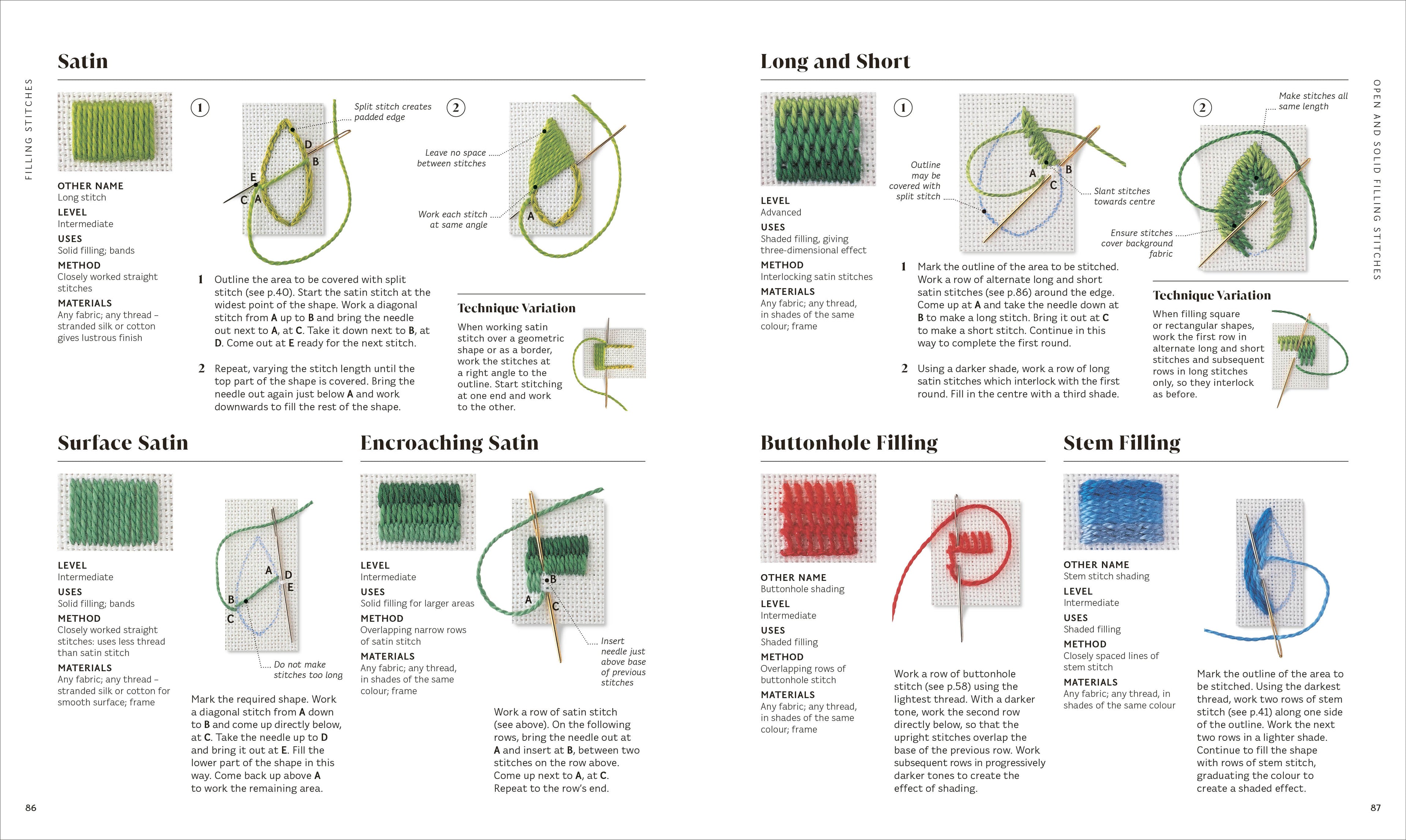 Embroidery Stitches Step-by-Step-spread image