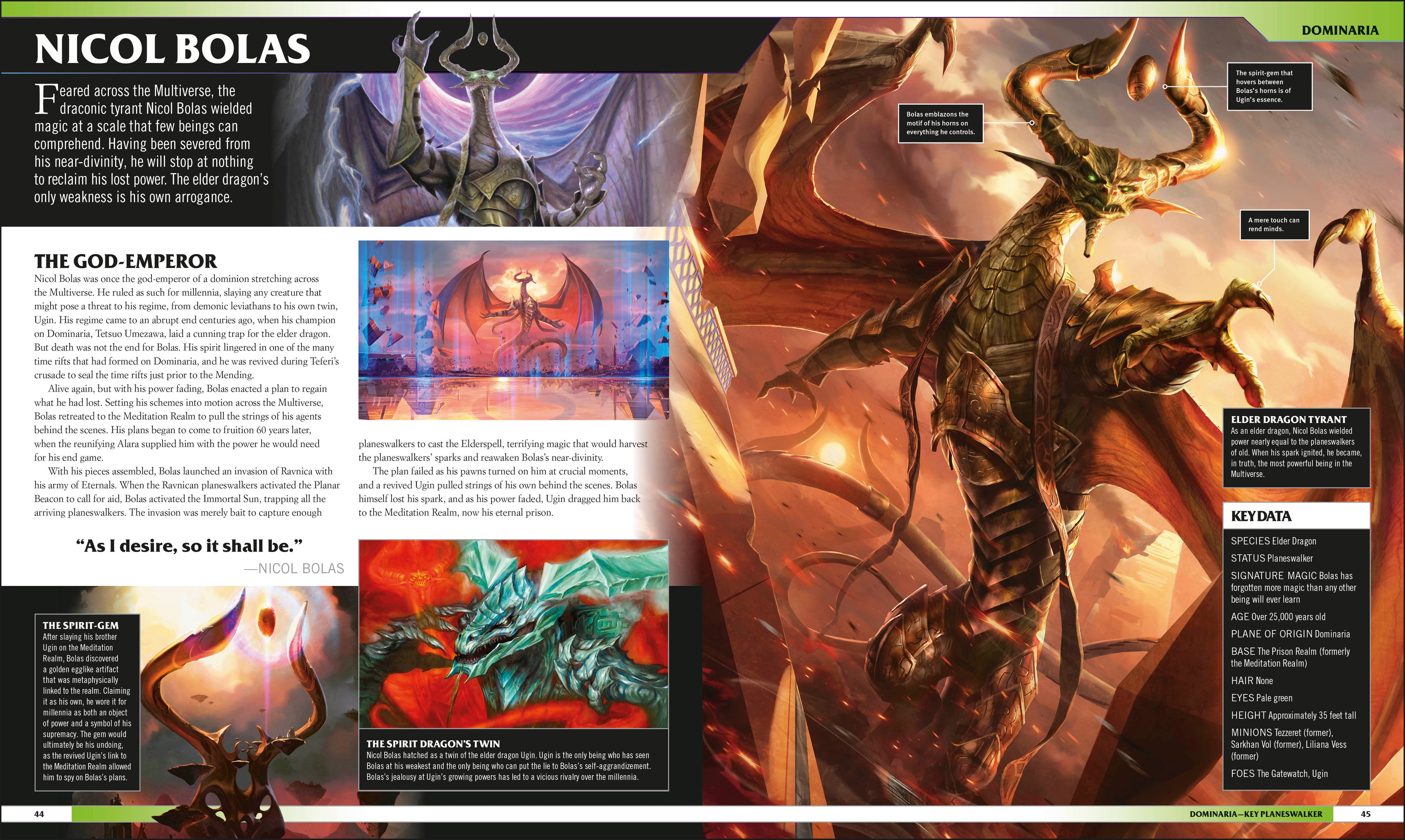 Magic The Gathering The Visual Guide-Spread, Image, (PRHC, Design, Do, Not, Use)-2