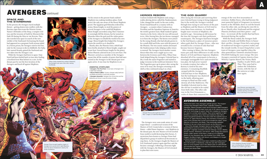 Marvel Encyclopedia New Edition-Spread, Image, (PRHC, Design, Do, Not, Use)-1