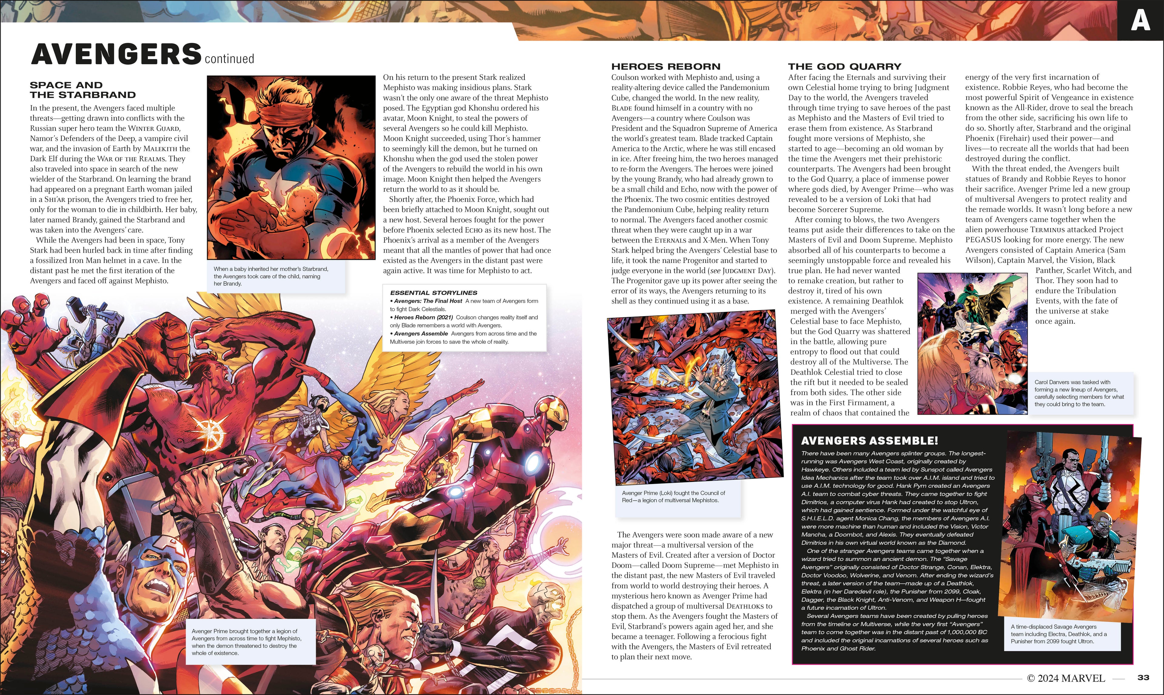 Marvel Encyclopedia New Edition-Spread, Image, (PRHC, Design, Do, Not, Use)-1