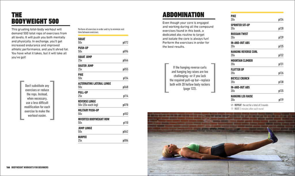 Bodyweight Workouts for Beginners-Spread, Image, (PRHC, Design, Do, Not, Use)-7