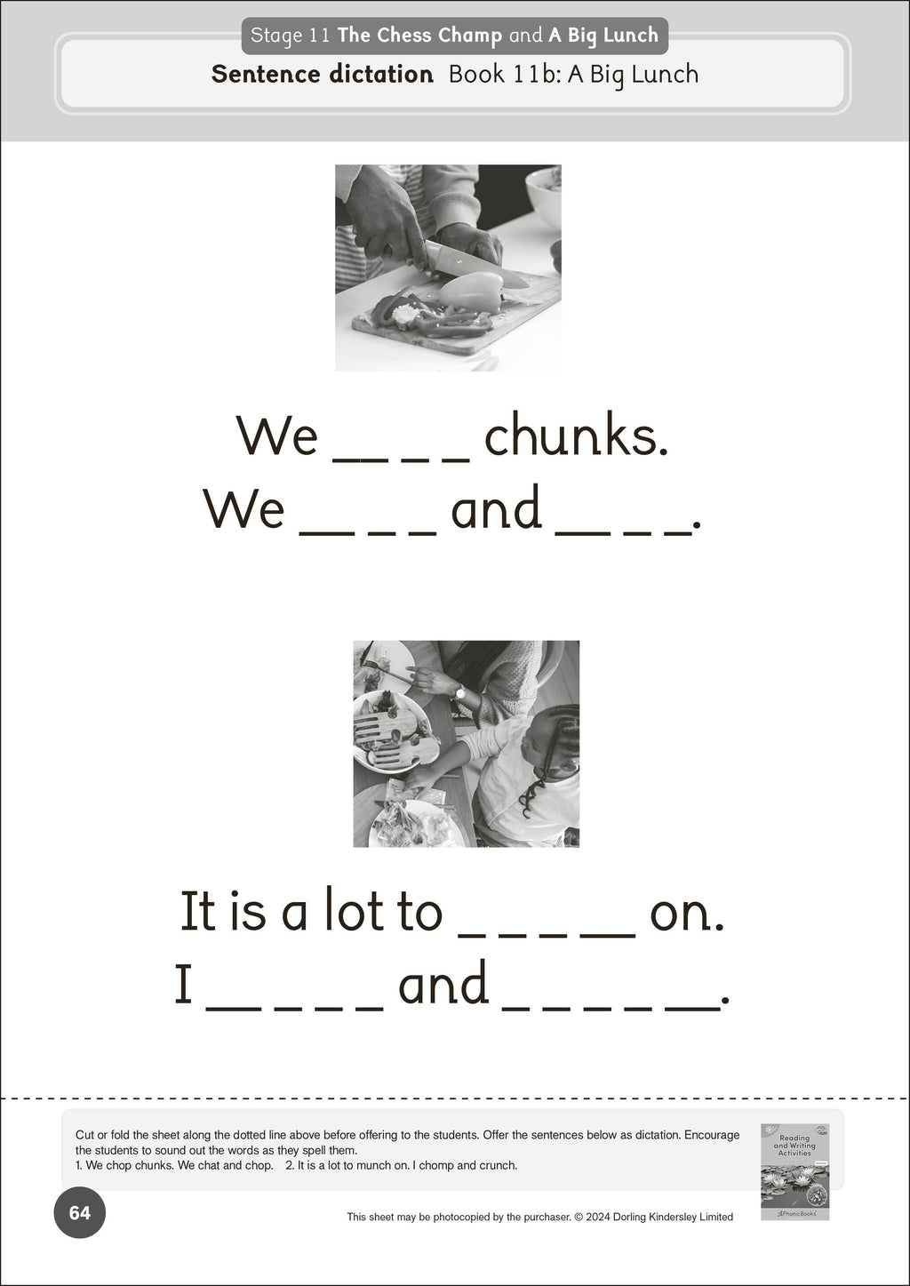 Phonic Books Dandelion World Extras Stages 8-15 Activities-Spread, Image, (PRHC, Design, Do, Not, Use)-5