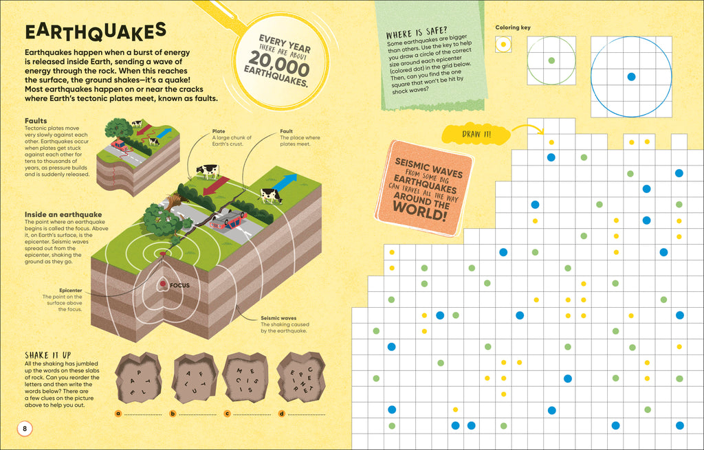 Active Learning Volcanoes and Earthquakes-image