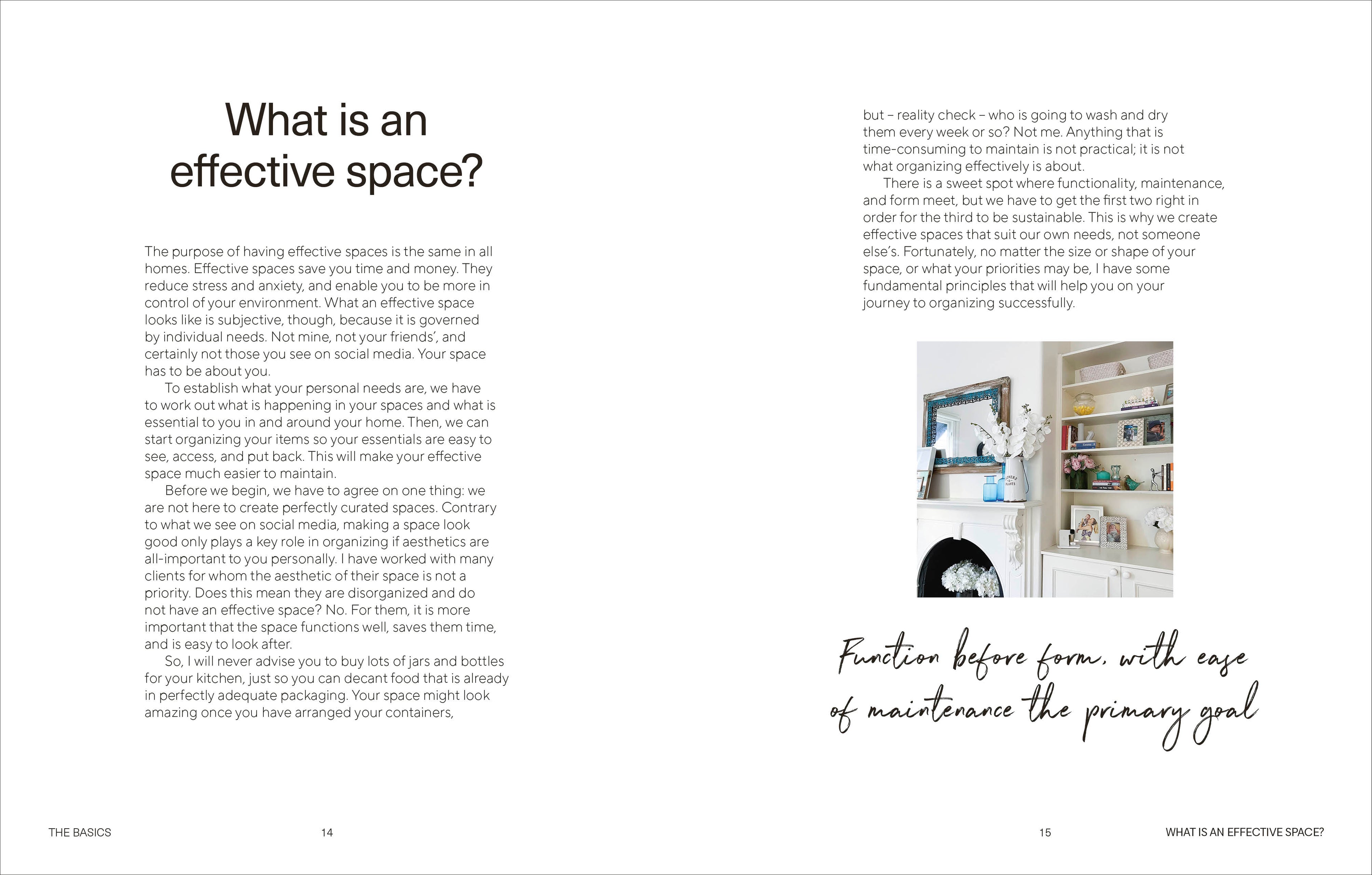 Creating Effective Spaces