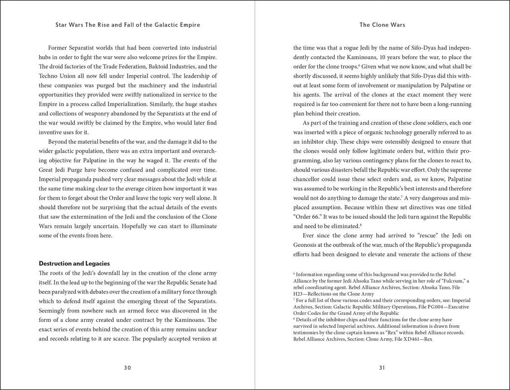 Star Wars The Rise and Fall of the Galactic Empire-Spread, Image, (PRHC, Design, Do, Not, Use)-5